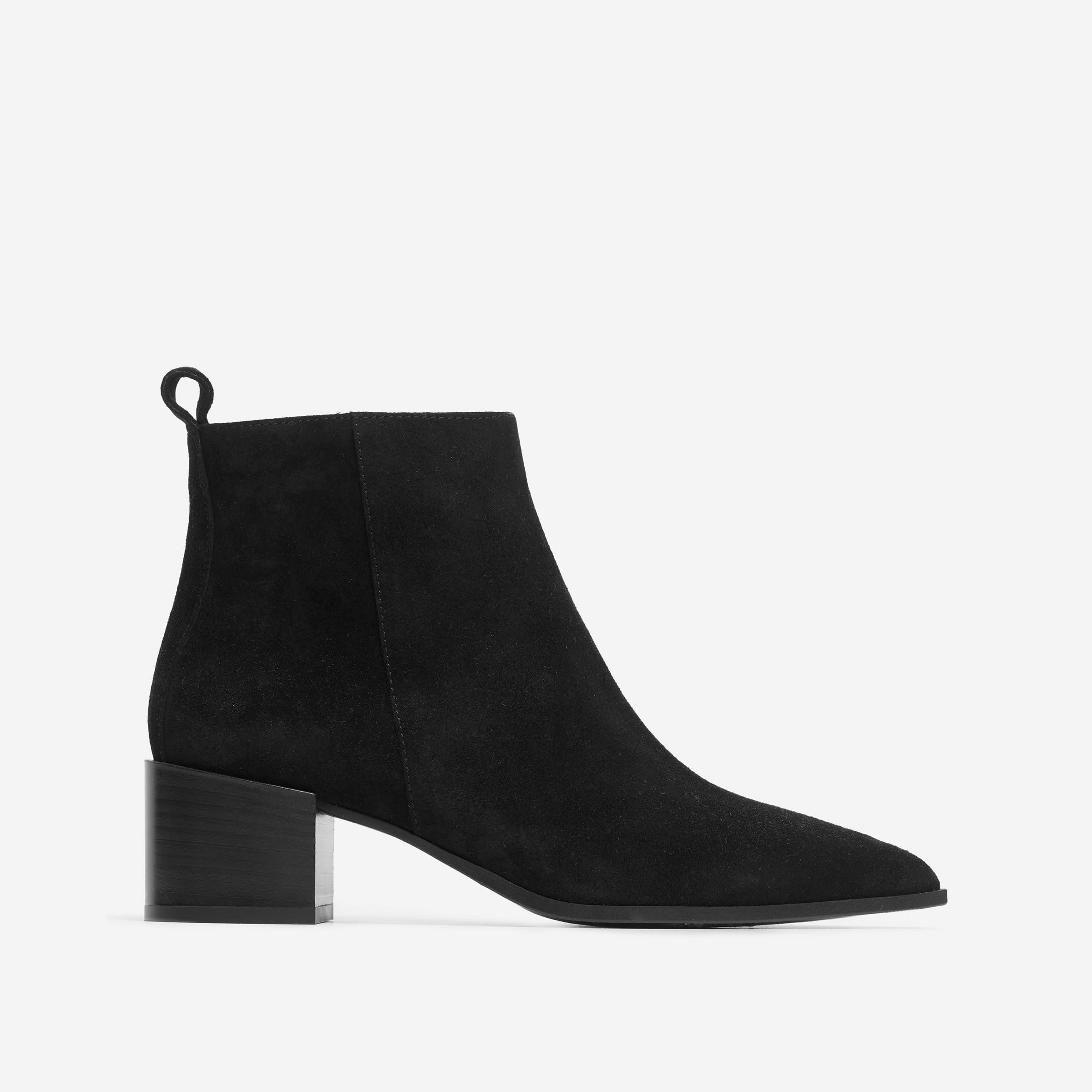 The Boss Boot Black Suede – Everlane