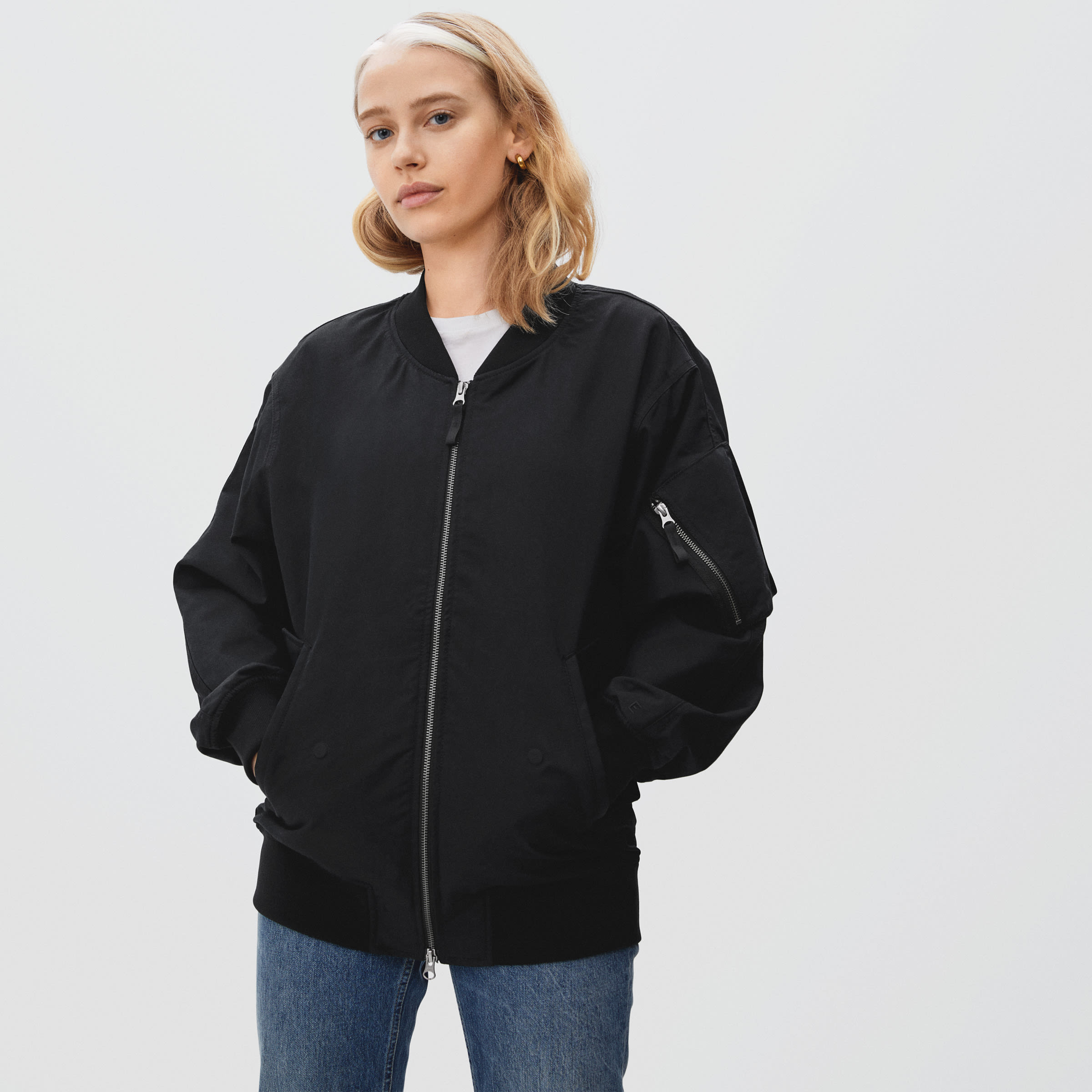 Calvin Klein Logo Jacket - Women's Coats/Jackets in Black | Buckle | Jackets  for women, Jackets, Women's coats & jackets