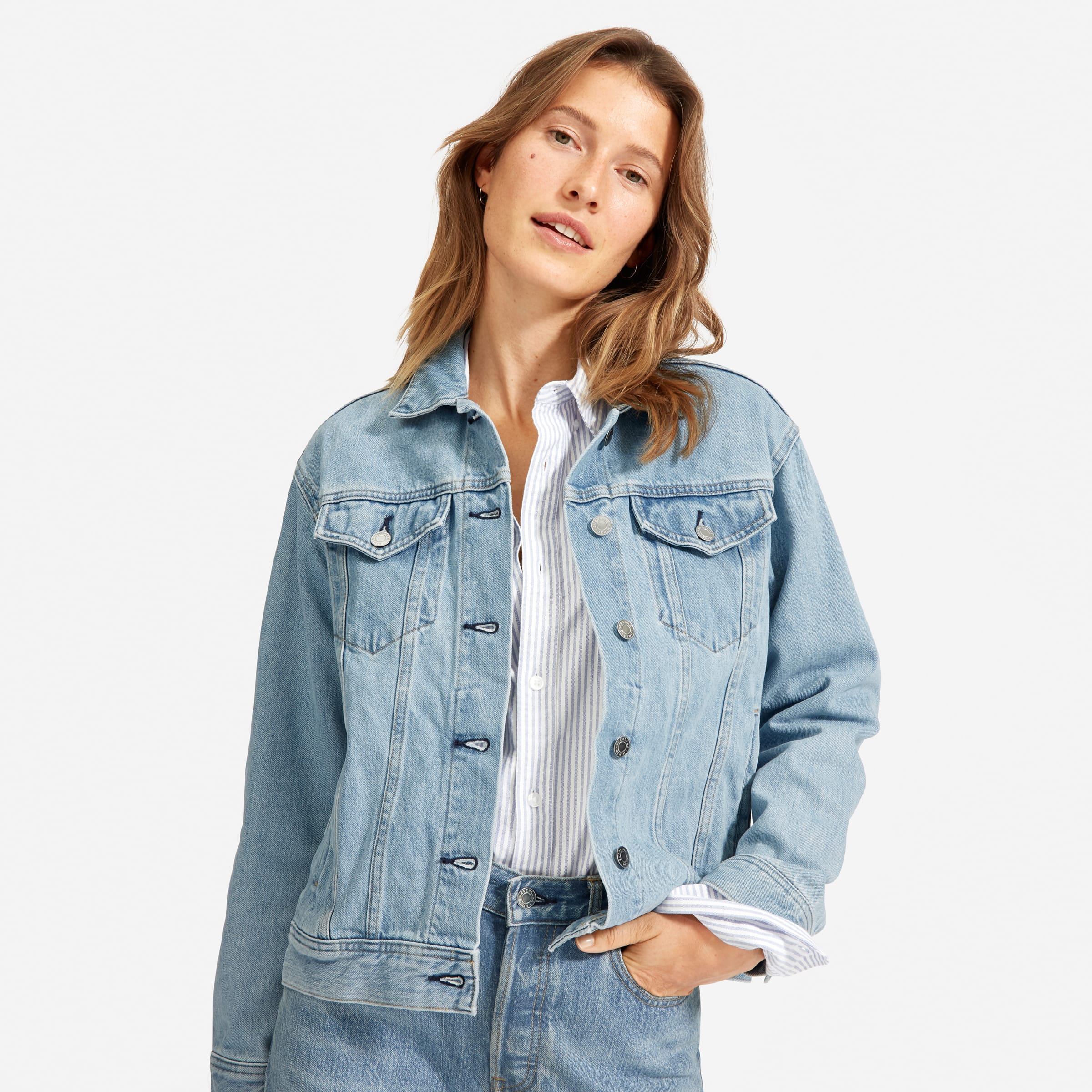 everlane jean jacket