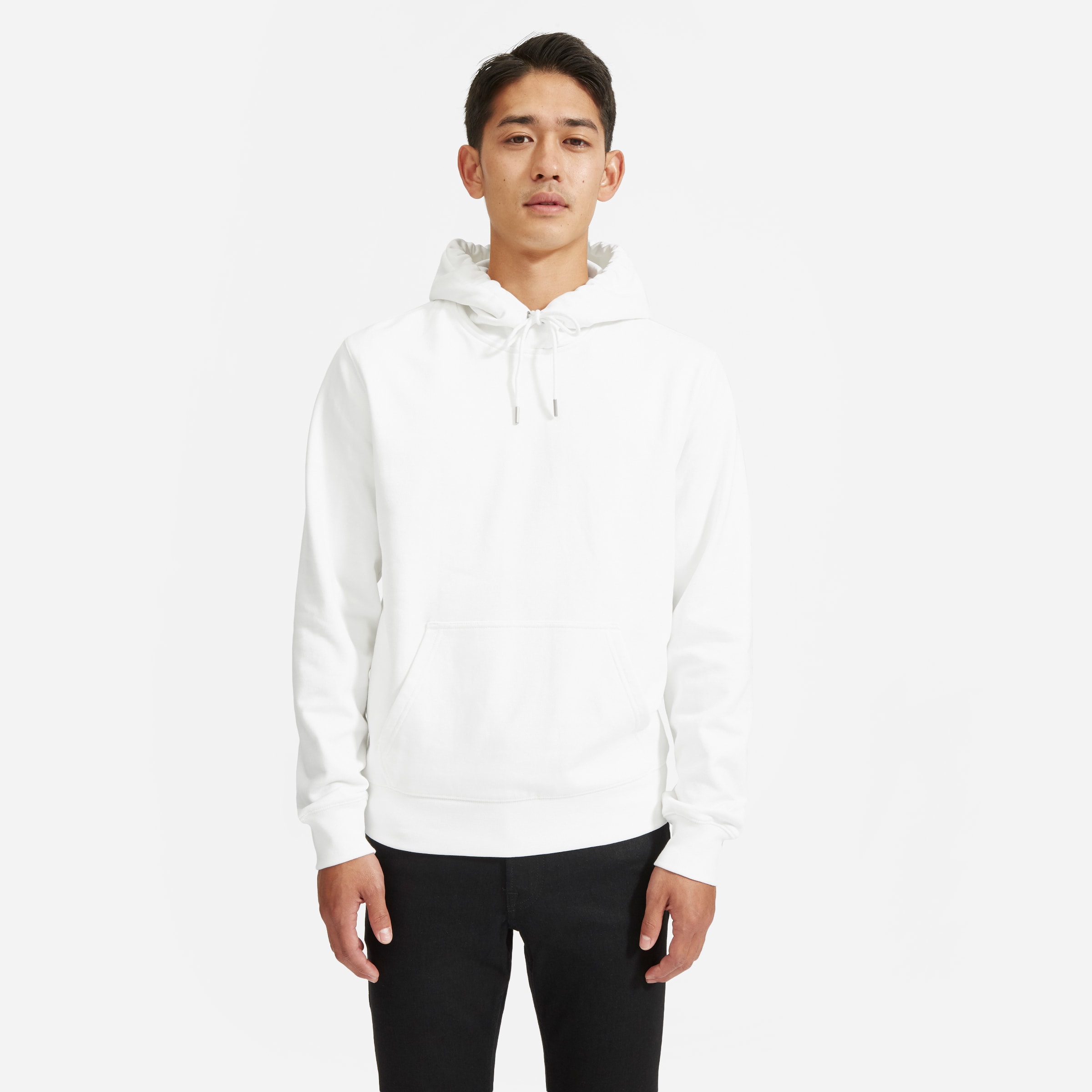 The French Terry Hoodie | Uniform White – Everlane