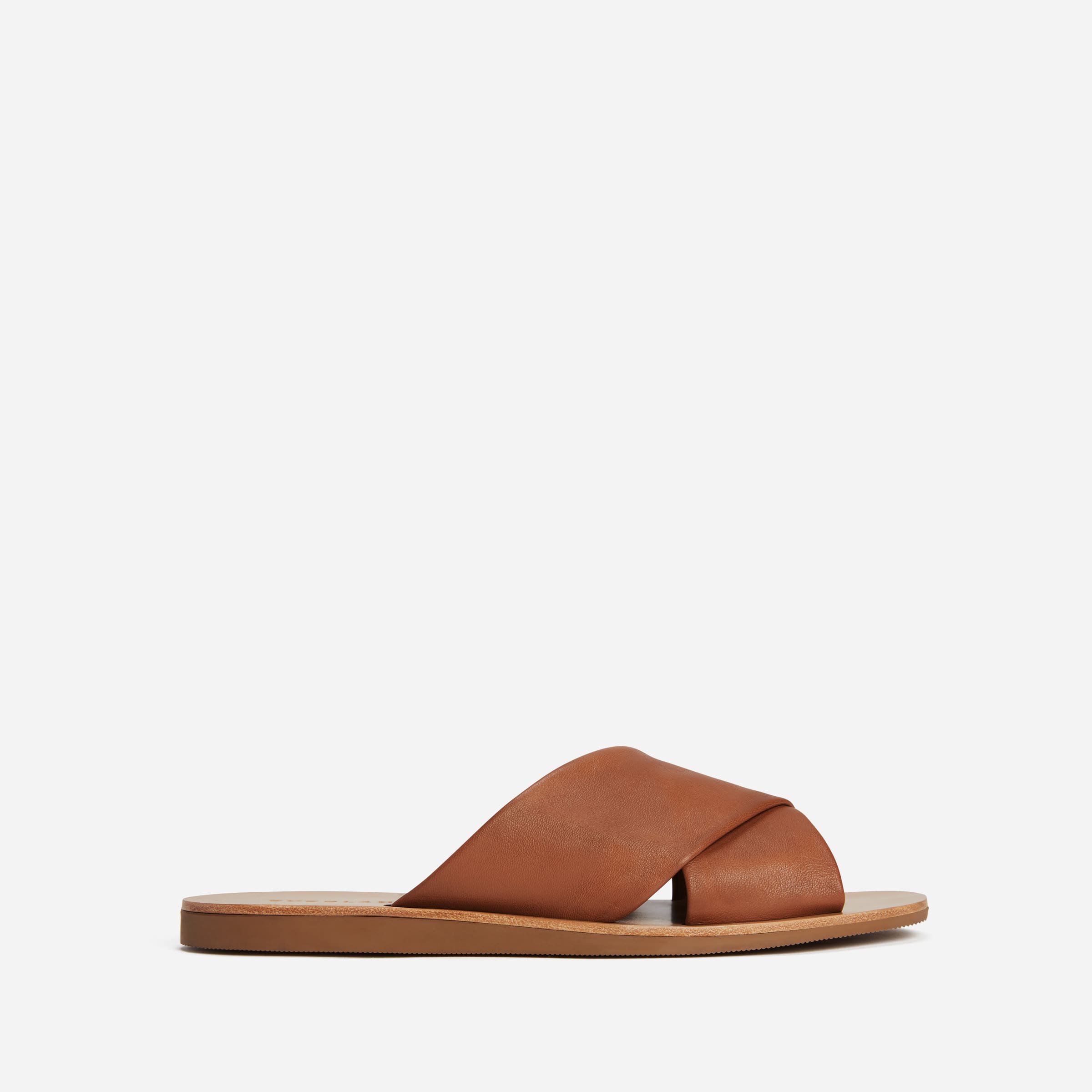 The Day Crossover Sandal Sienna Brown – Everlane