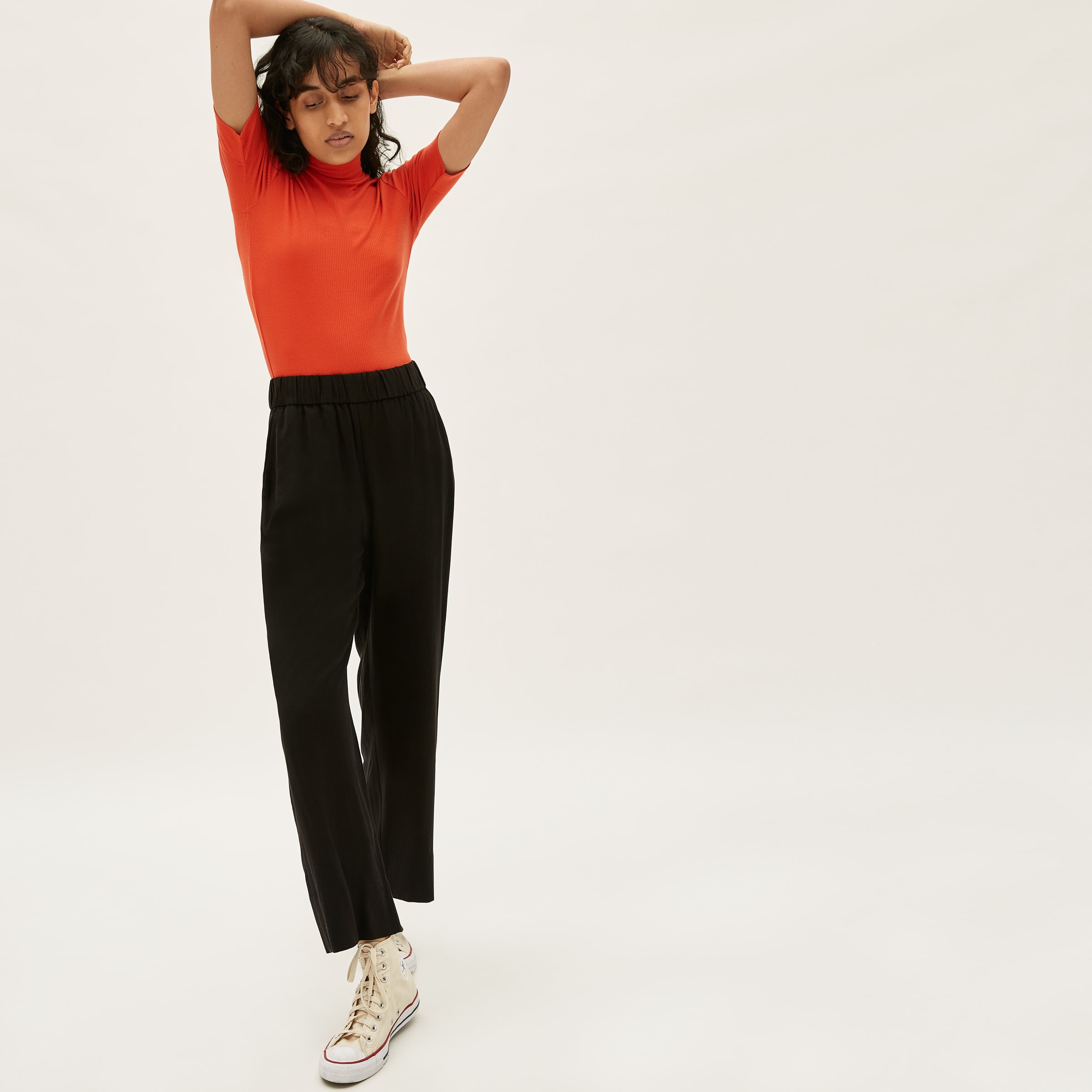 The Put-Together Easy Pant Black – Everlane