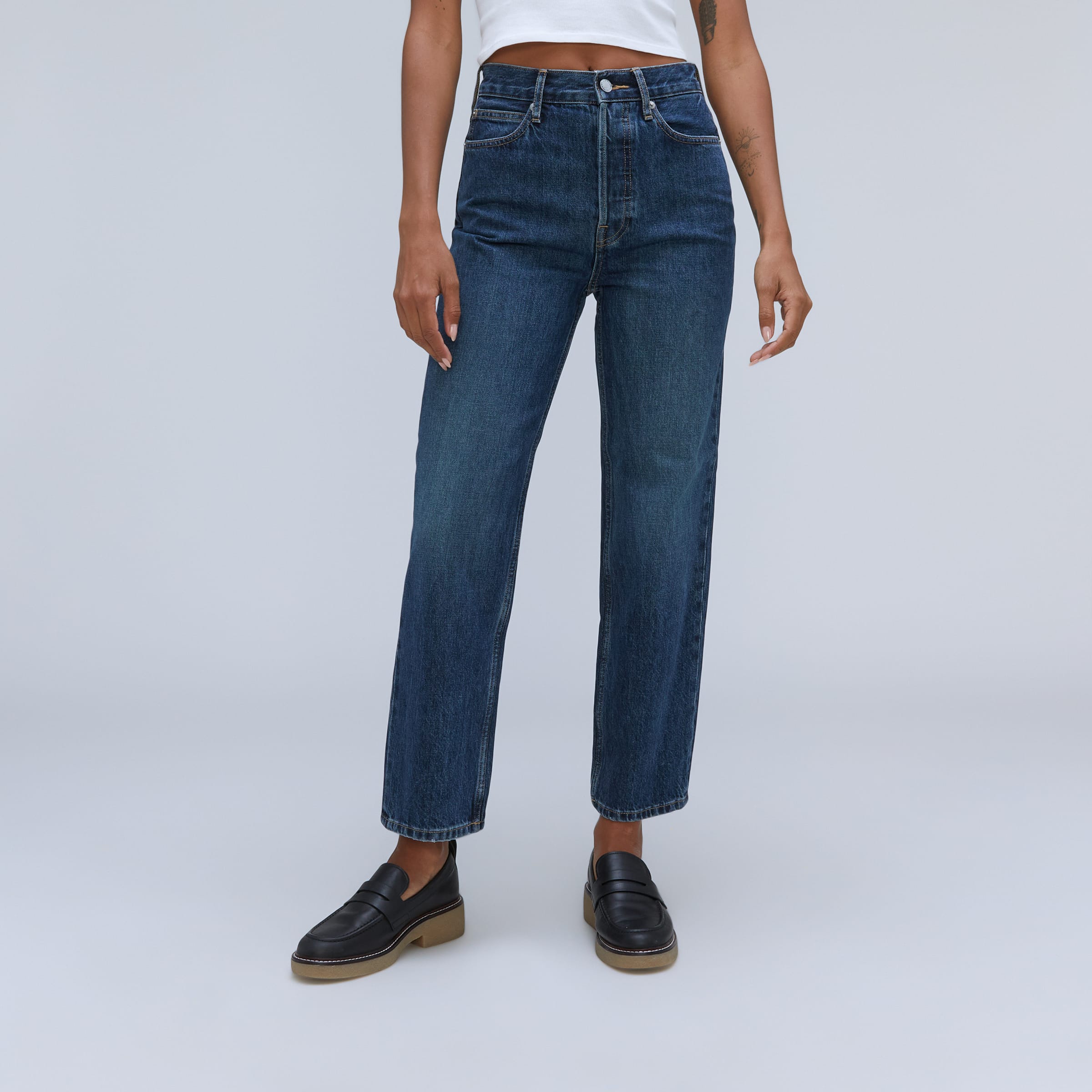 The Rigid Way-HighÂ® Jean Rich Indigo â Everlane