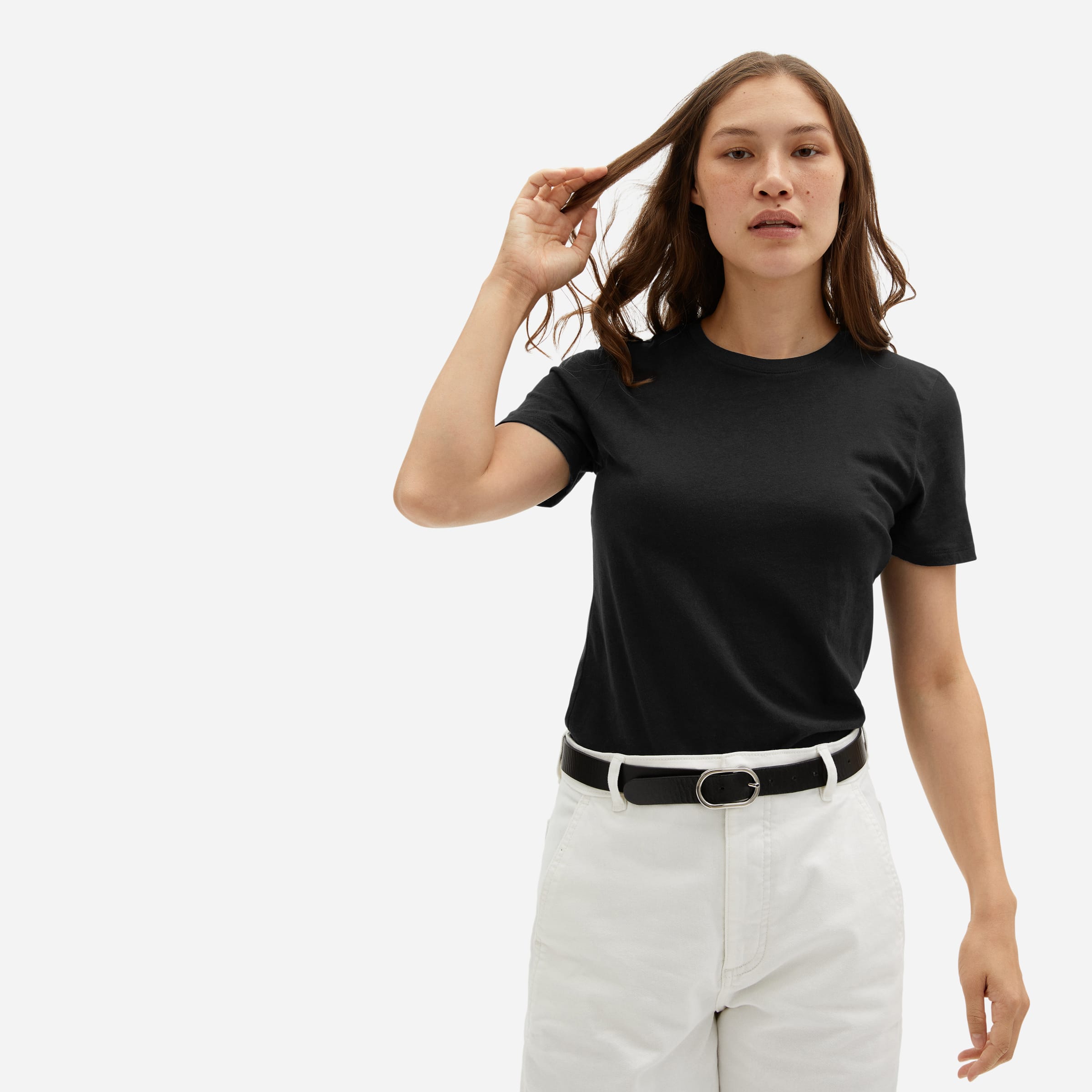 everlane organic cotton crew