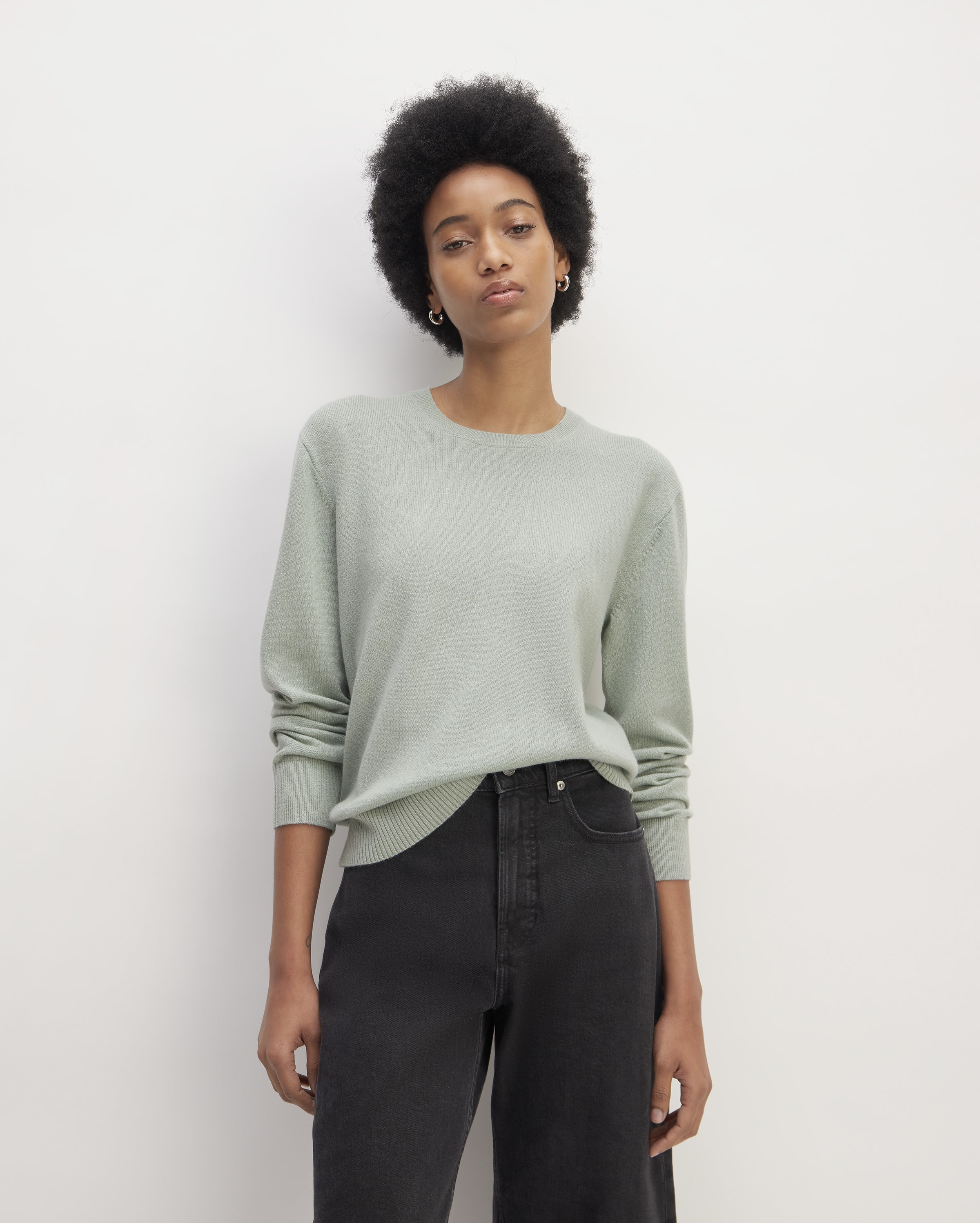 Image of The Cashmere Classic Crew Sweater