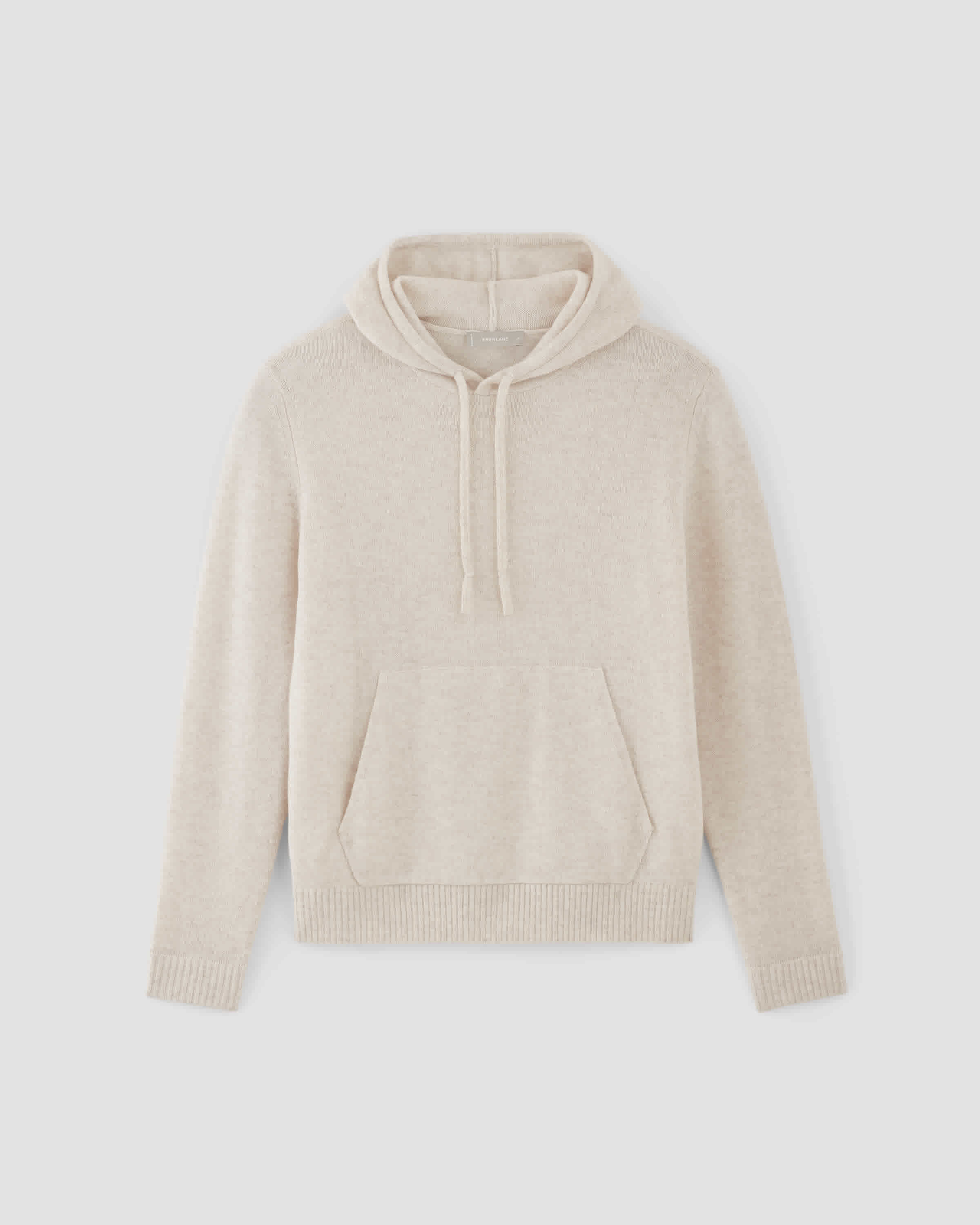 The Felted Merino Hoodie Heathered Oat Everlane