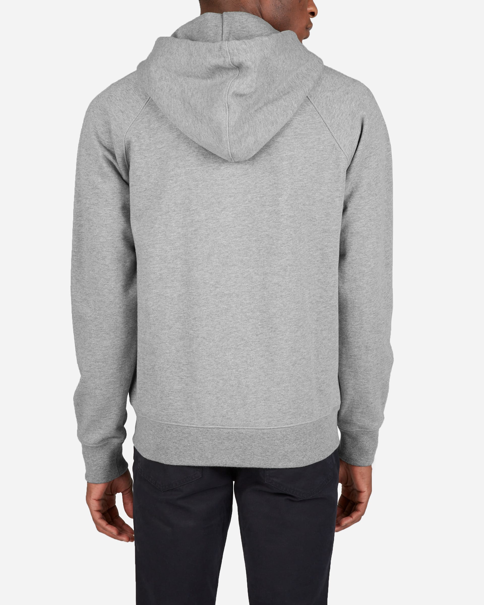 The Classic French Terry Zip Hoodie Heathered Grey – Everlane