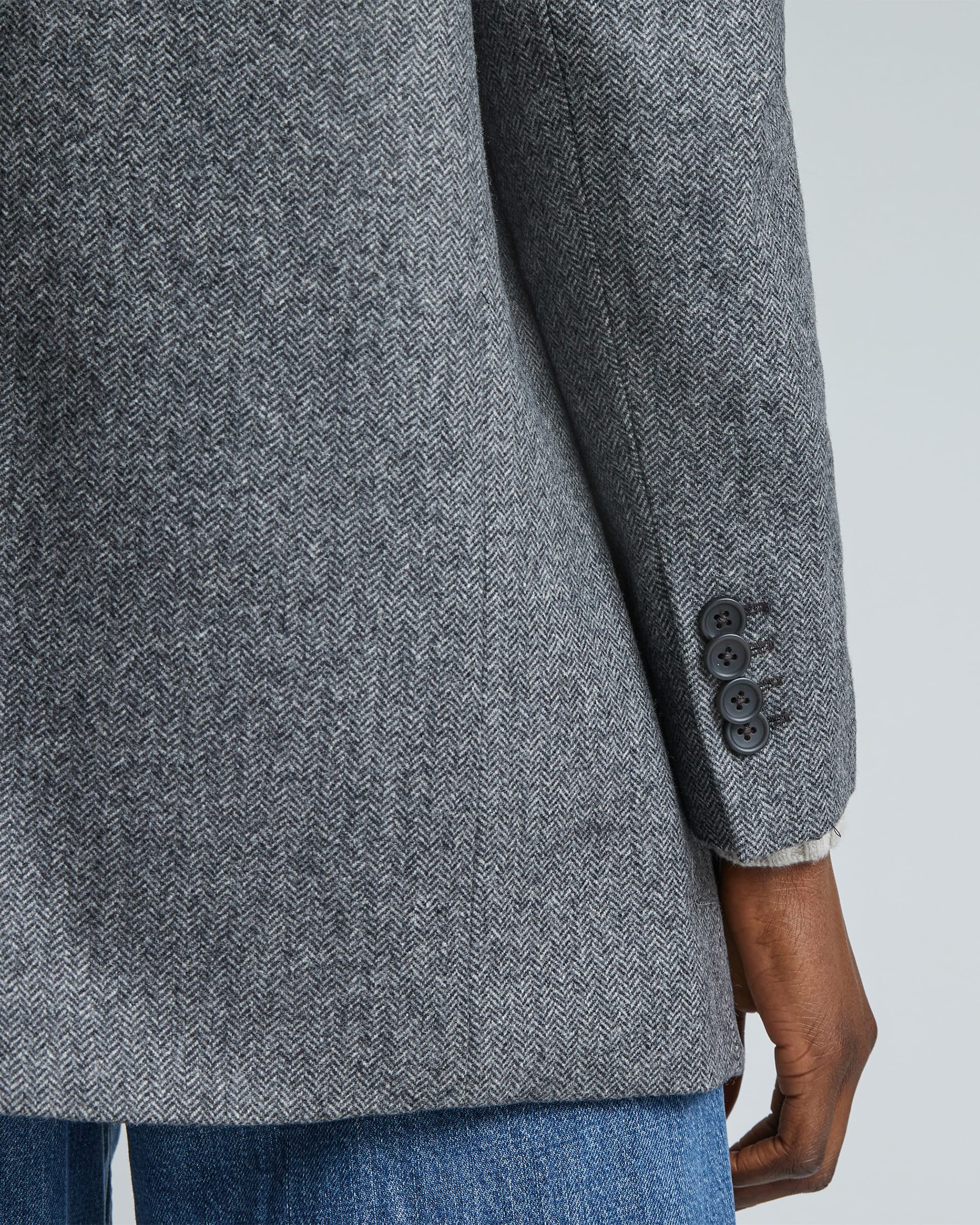 The Italian Wool Oversized Blazer Grey Herringbone – Everlane