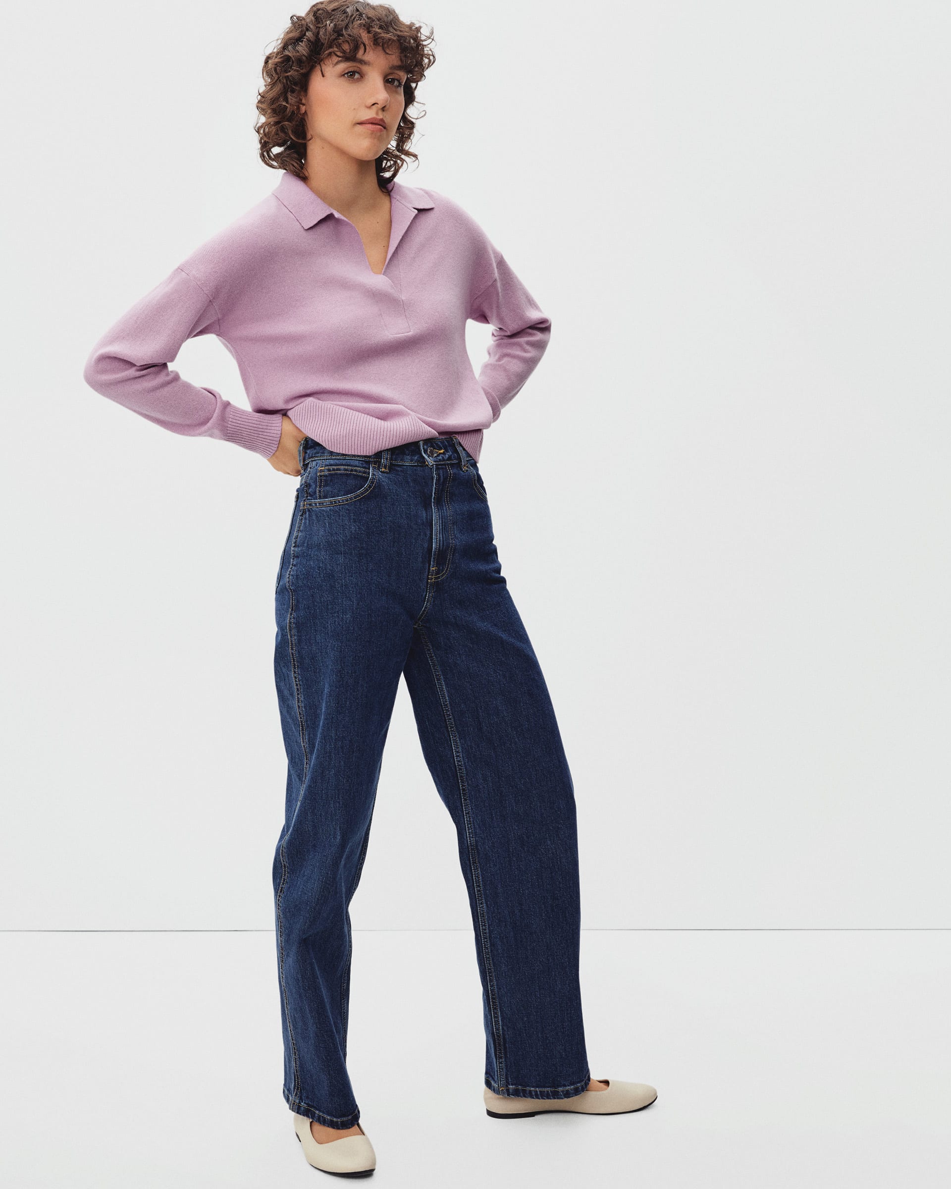 The Cashmere Polo Lily – Everlane
