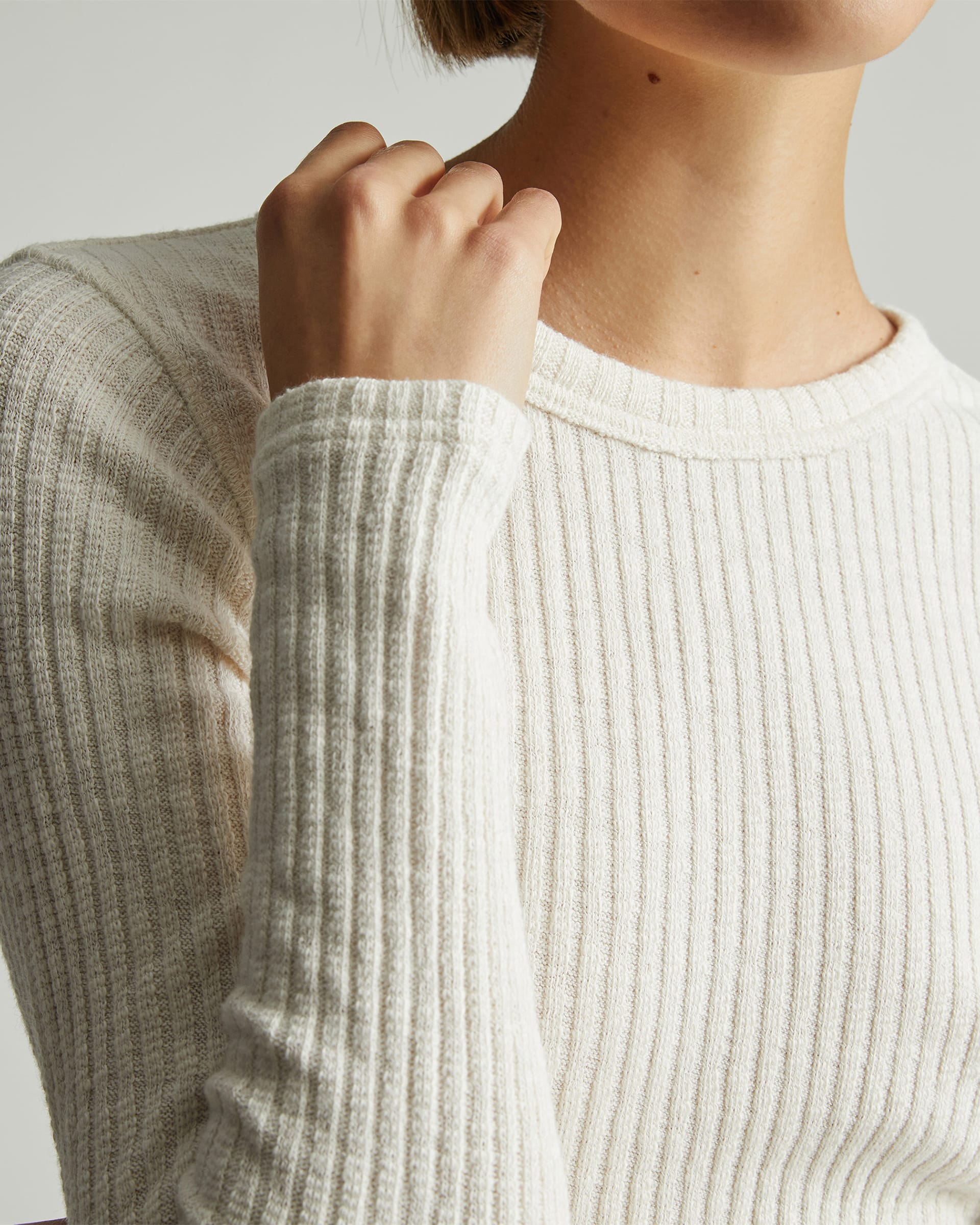 Carlton Rib Crew Knit