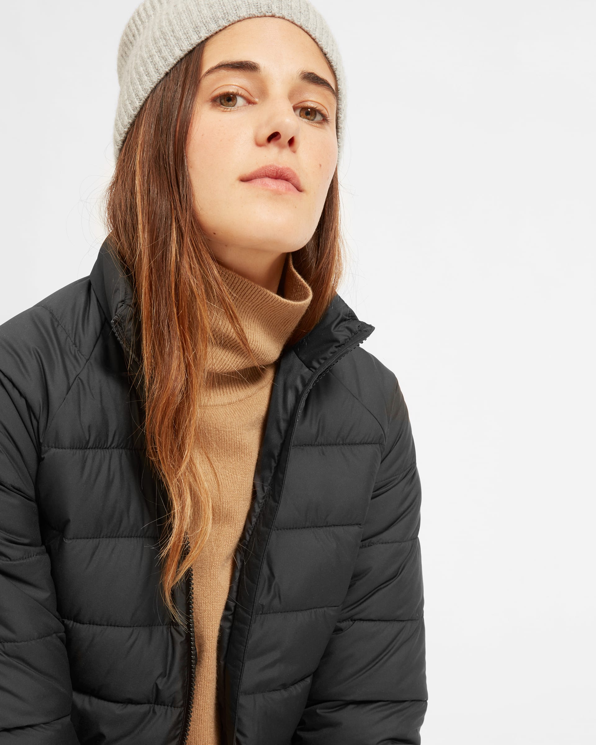 The Lightweight Puffer Jacket Black Everlane