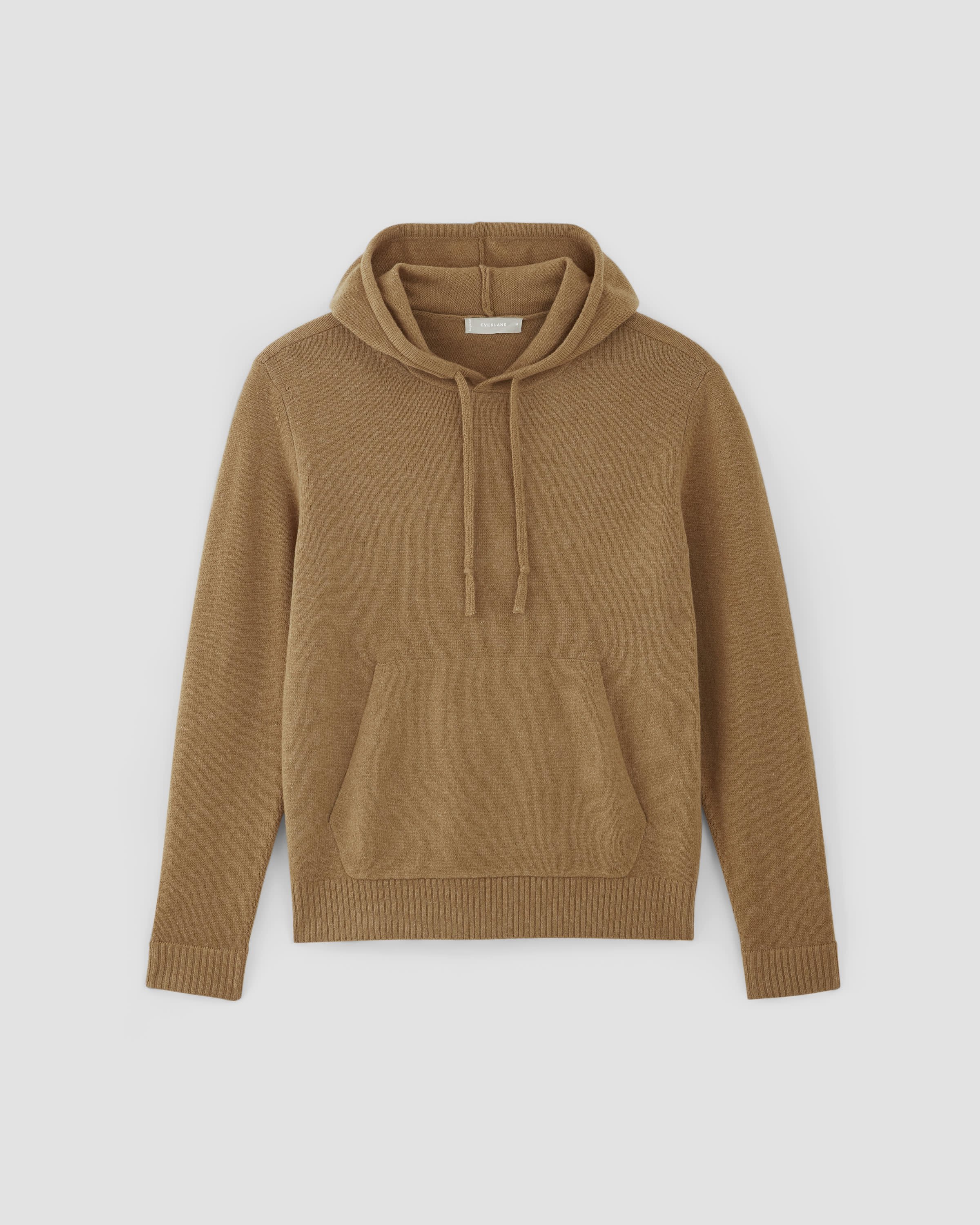 The Felted Merino Hoodie Deep Camel – Everlane