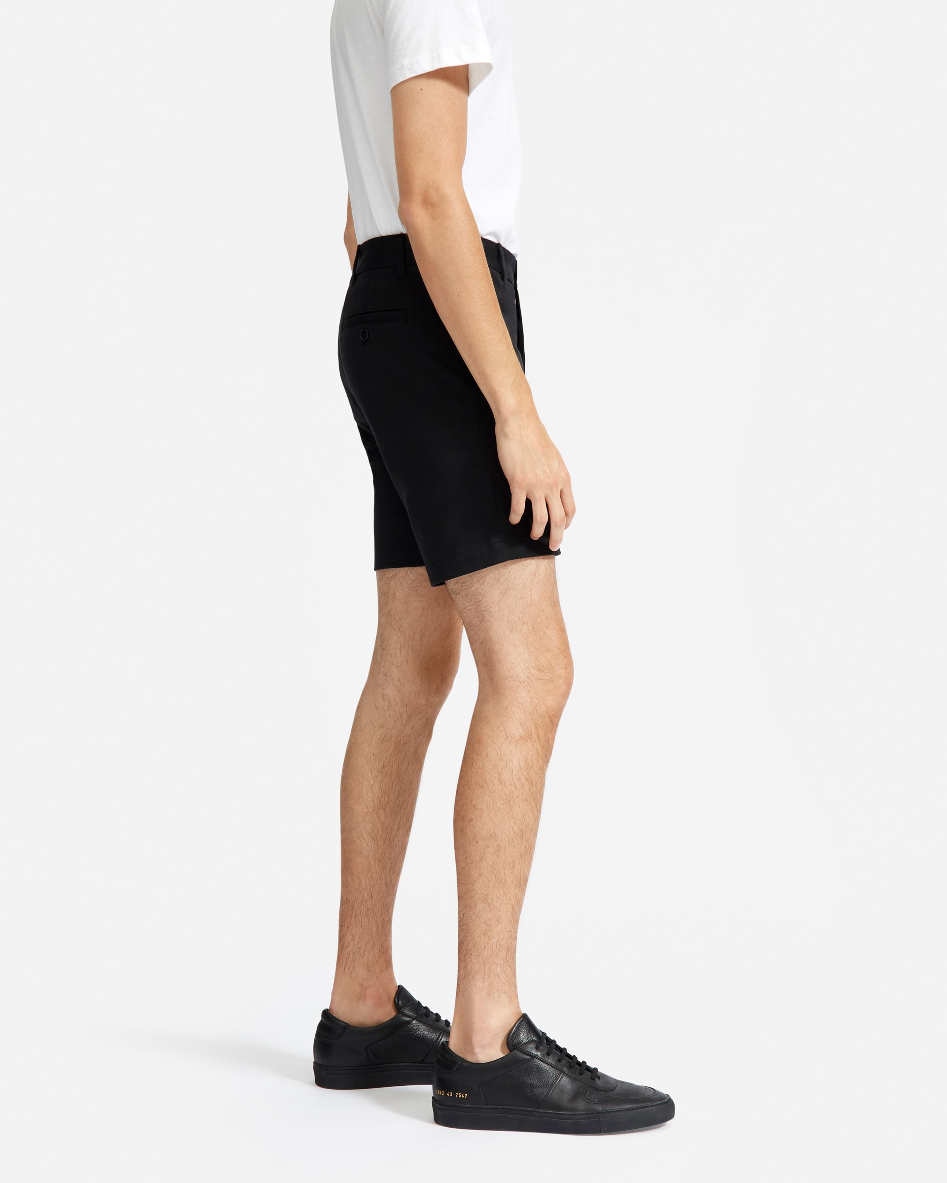 The 7" Slim Fit Performance Chino Short Black – Everlane