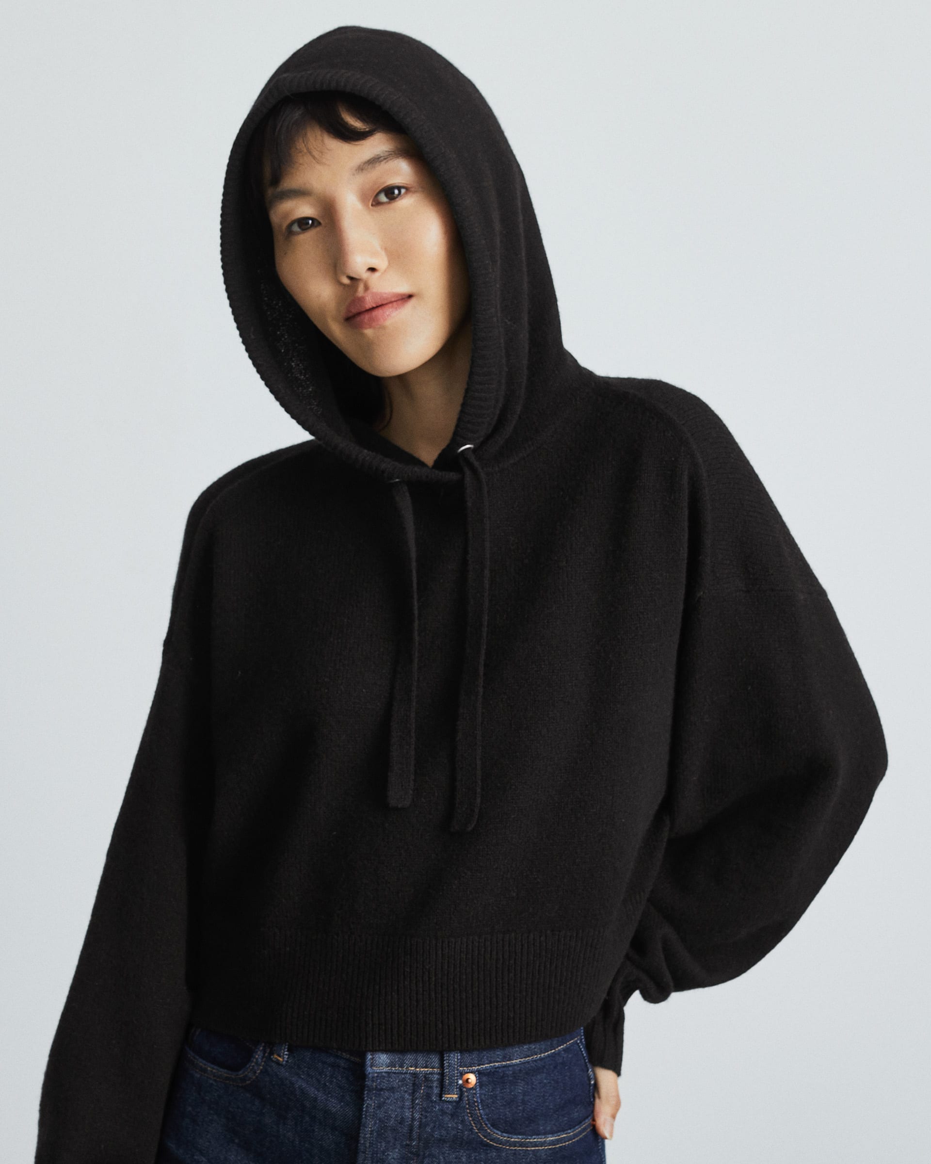 Everlane cropped hoodie clearance