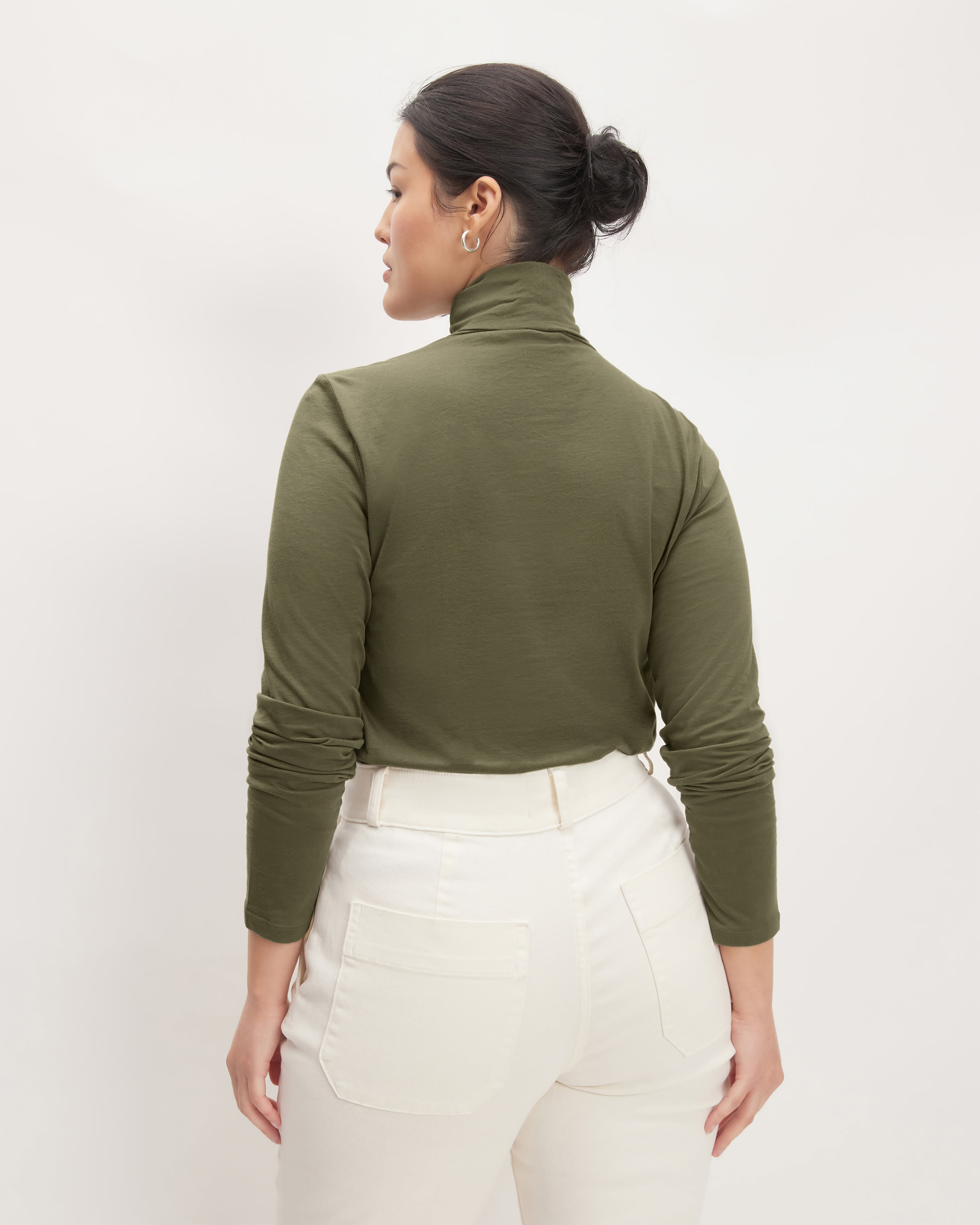 The Organic Cotton Turtleneck Kalamata Everlane