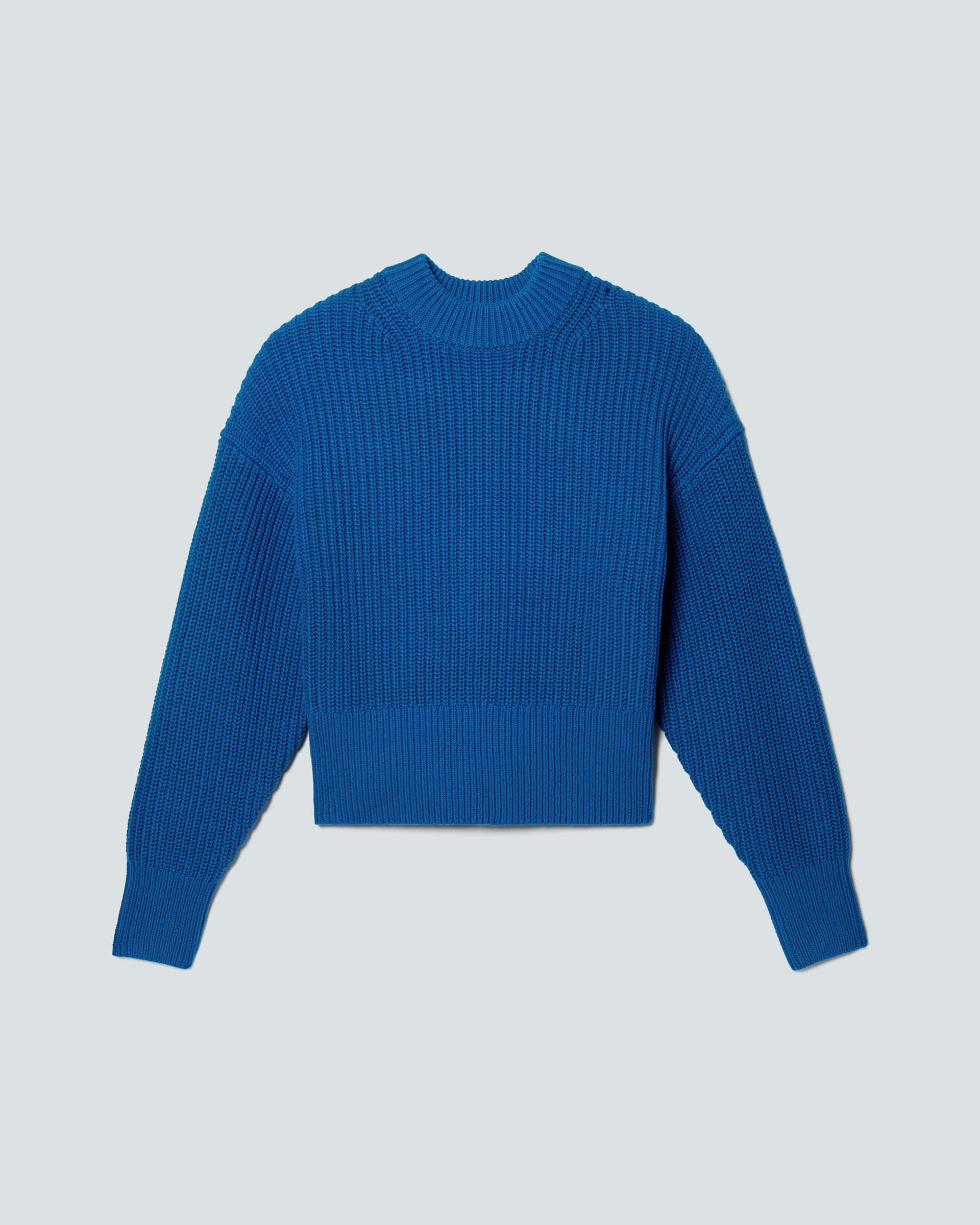 The Texture Cotton Crew Lapis Blue – Everlane