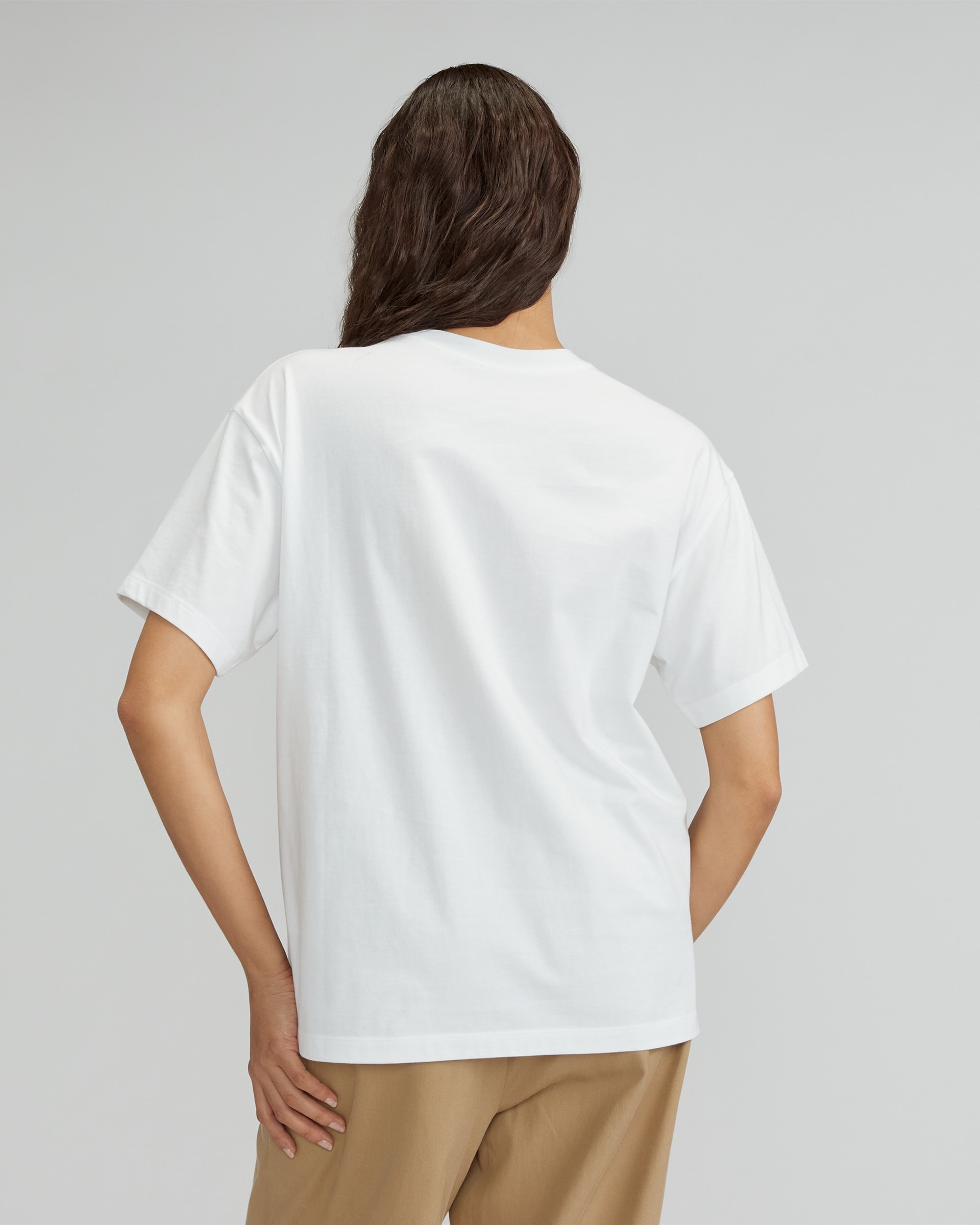 The Organic Cotton Relaxed Pocket Tee White – Everlane