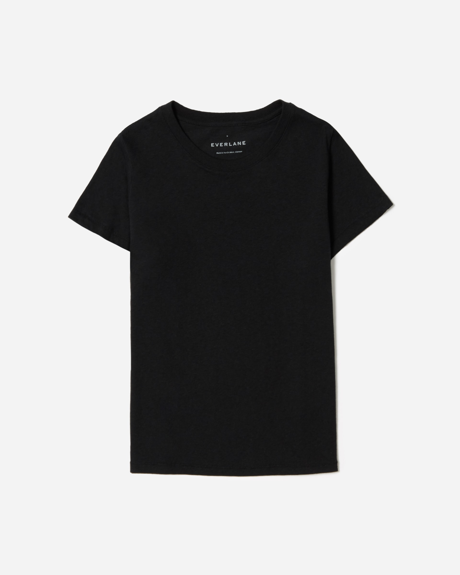 The ReCotton® Tee Washed Black – Everlane