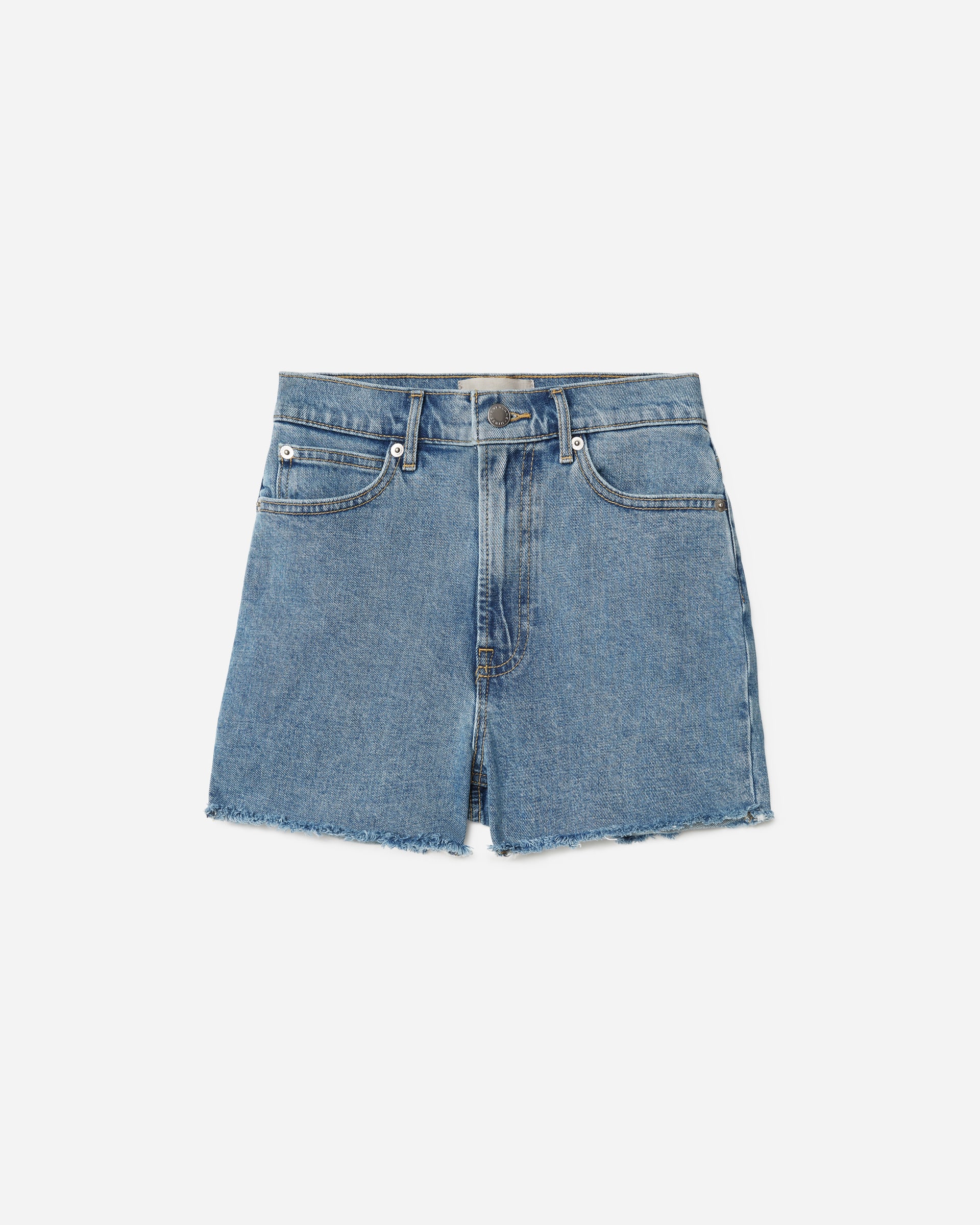 The Way-High Jean Short Washed Blue – Everlane