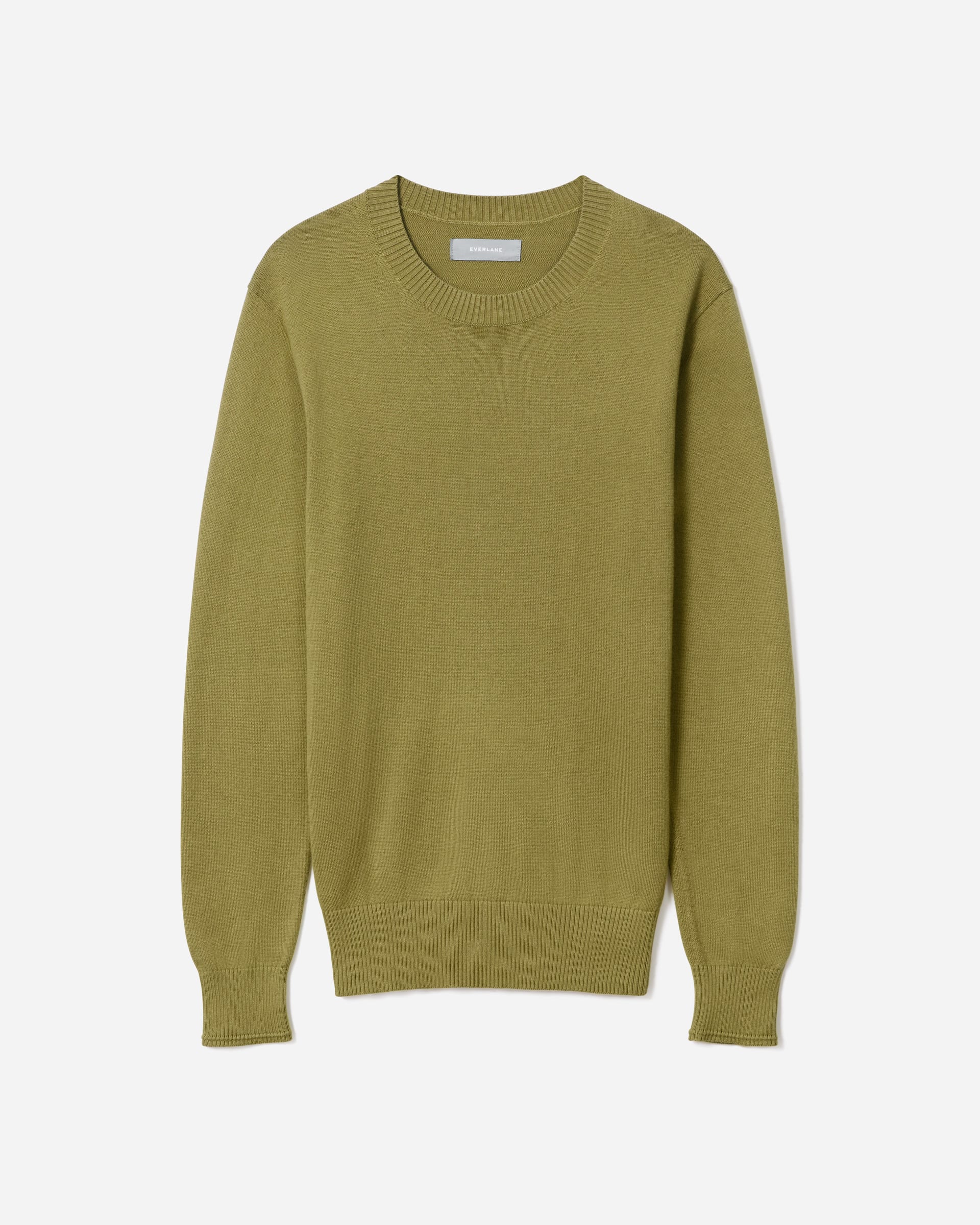 The No-Sweat Sweater | Uniform Willow Green – Everlane