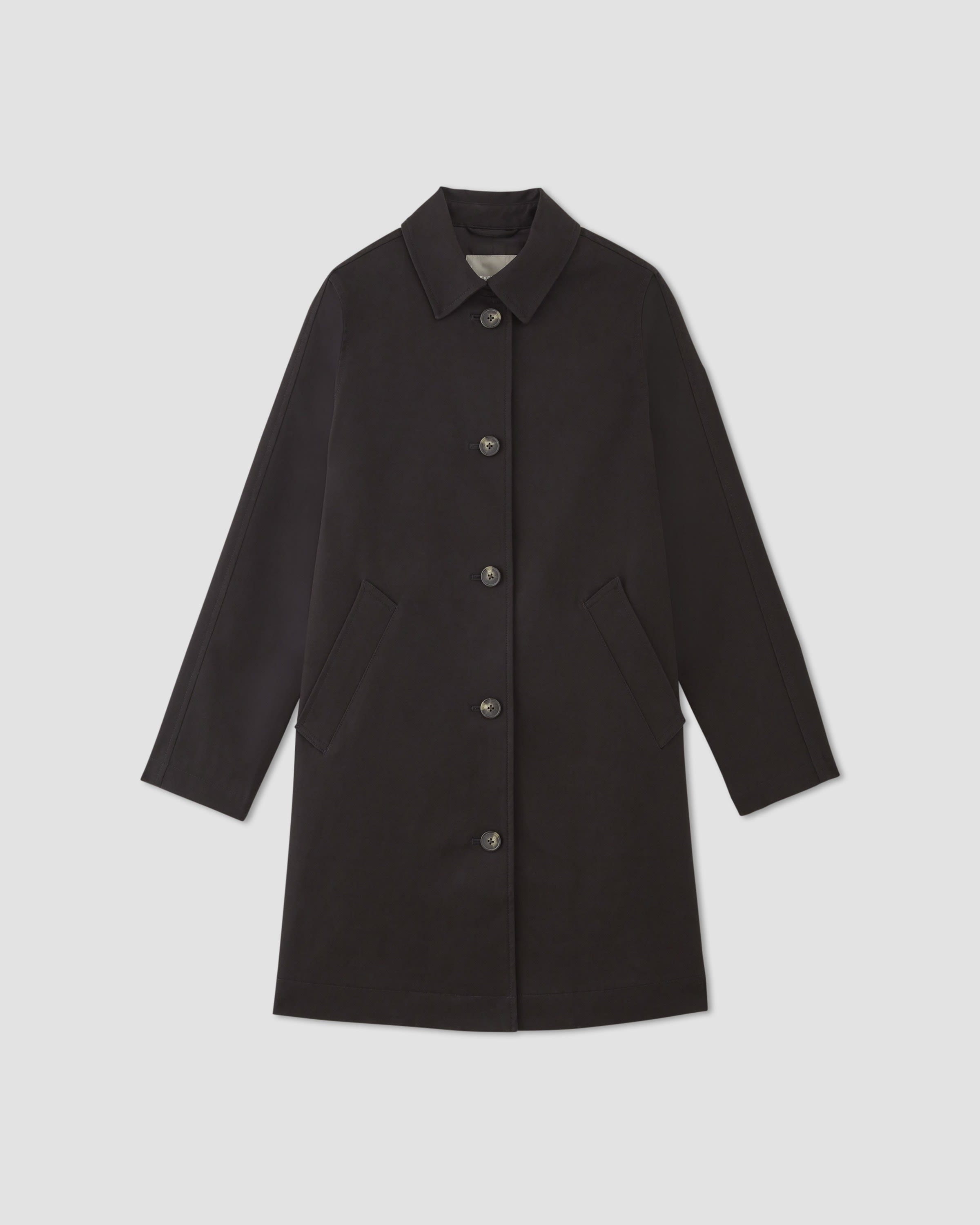 The Mac Coat Black Everlane