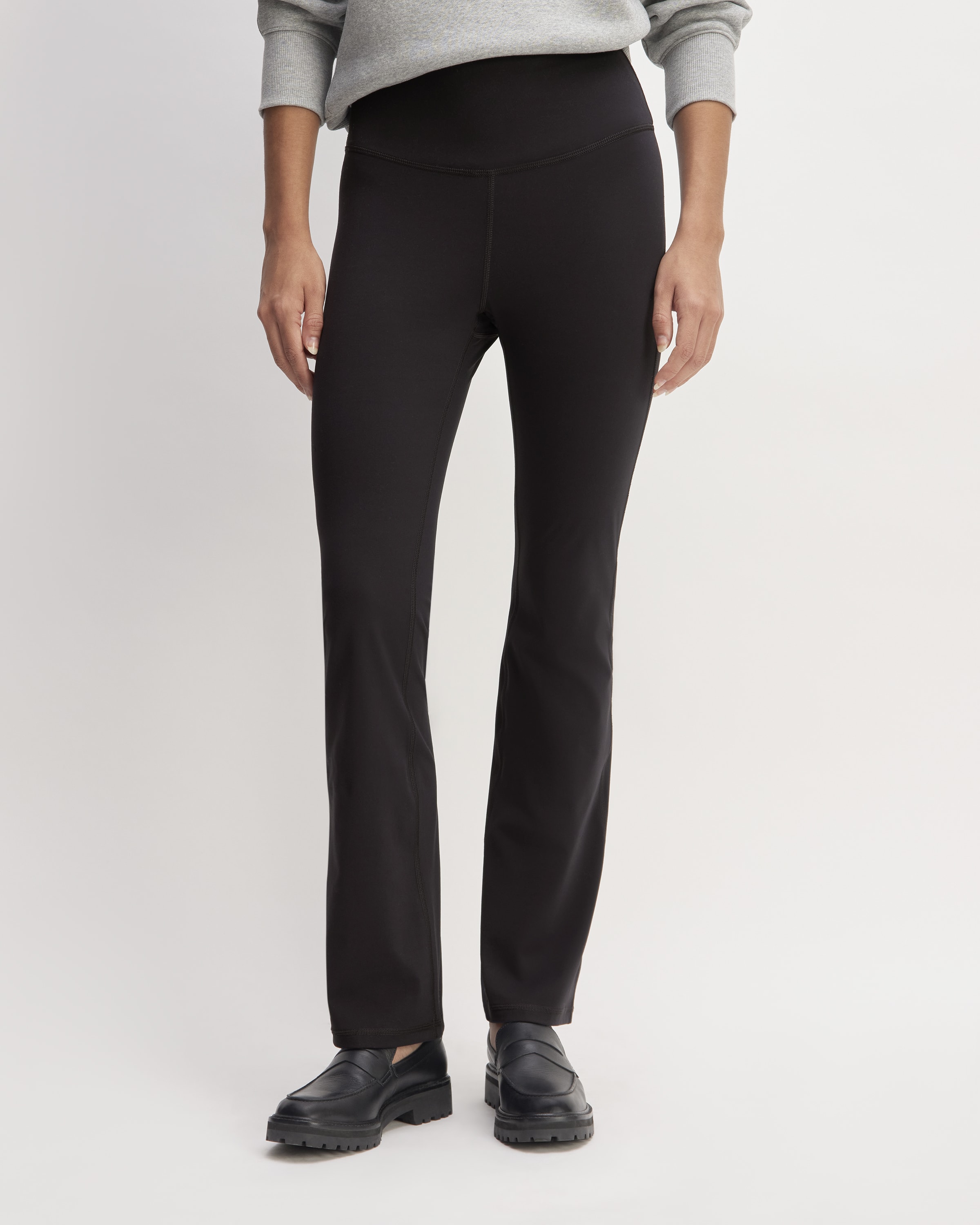 The Perform Flare Legging Black Everlane