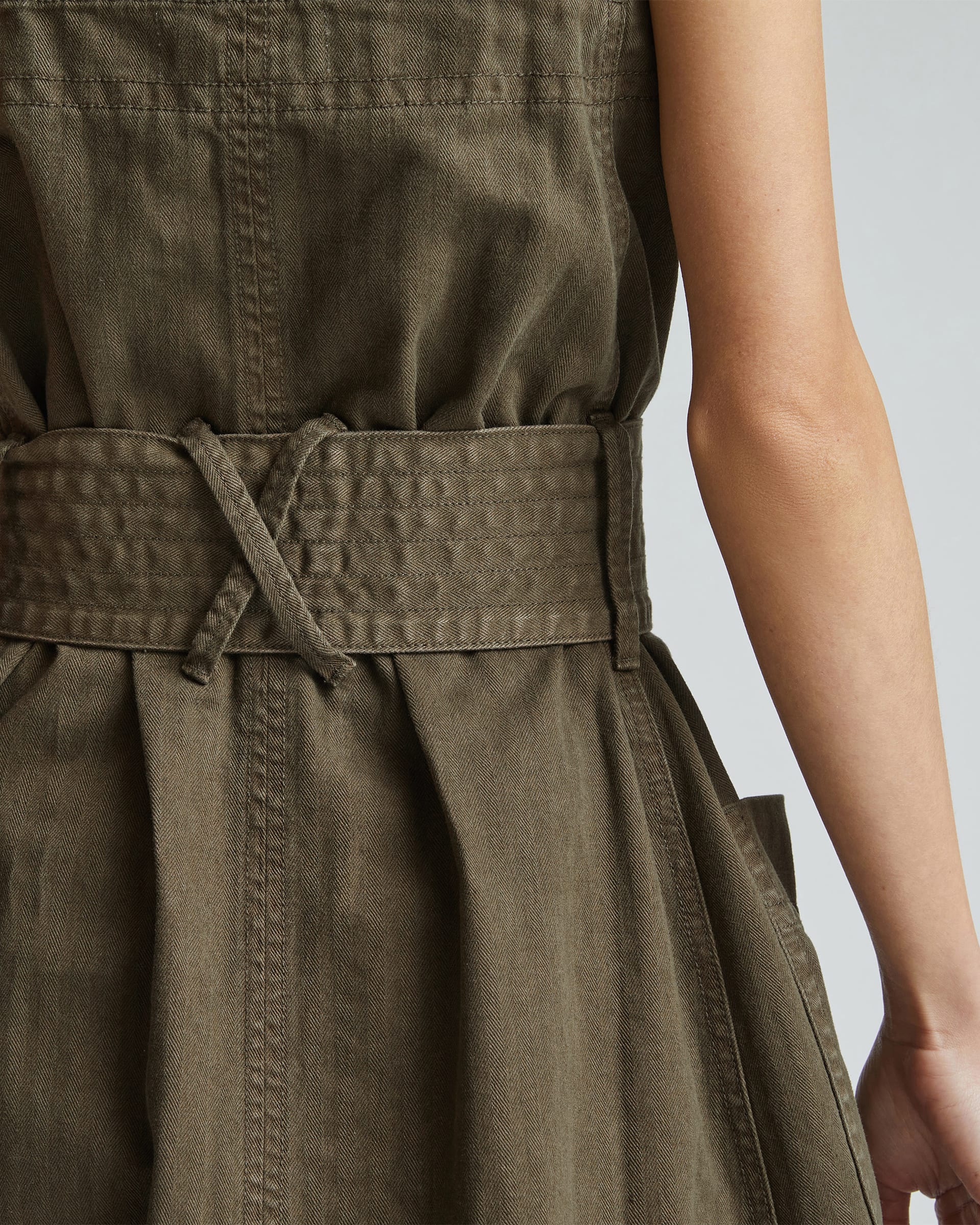 Herringbone Stretch Dress main image 1