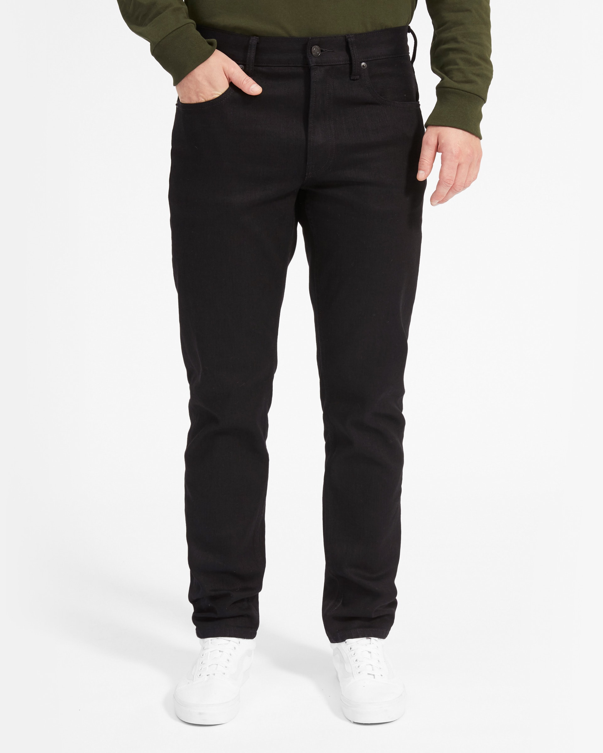 The Athletic Fit Jean Black – Everlane