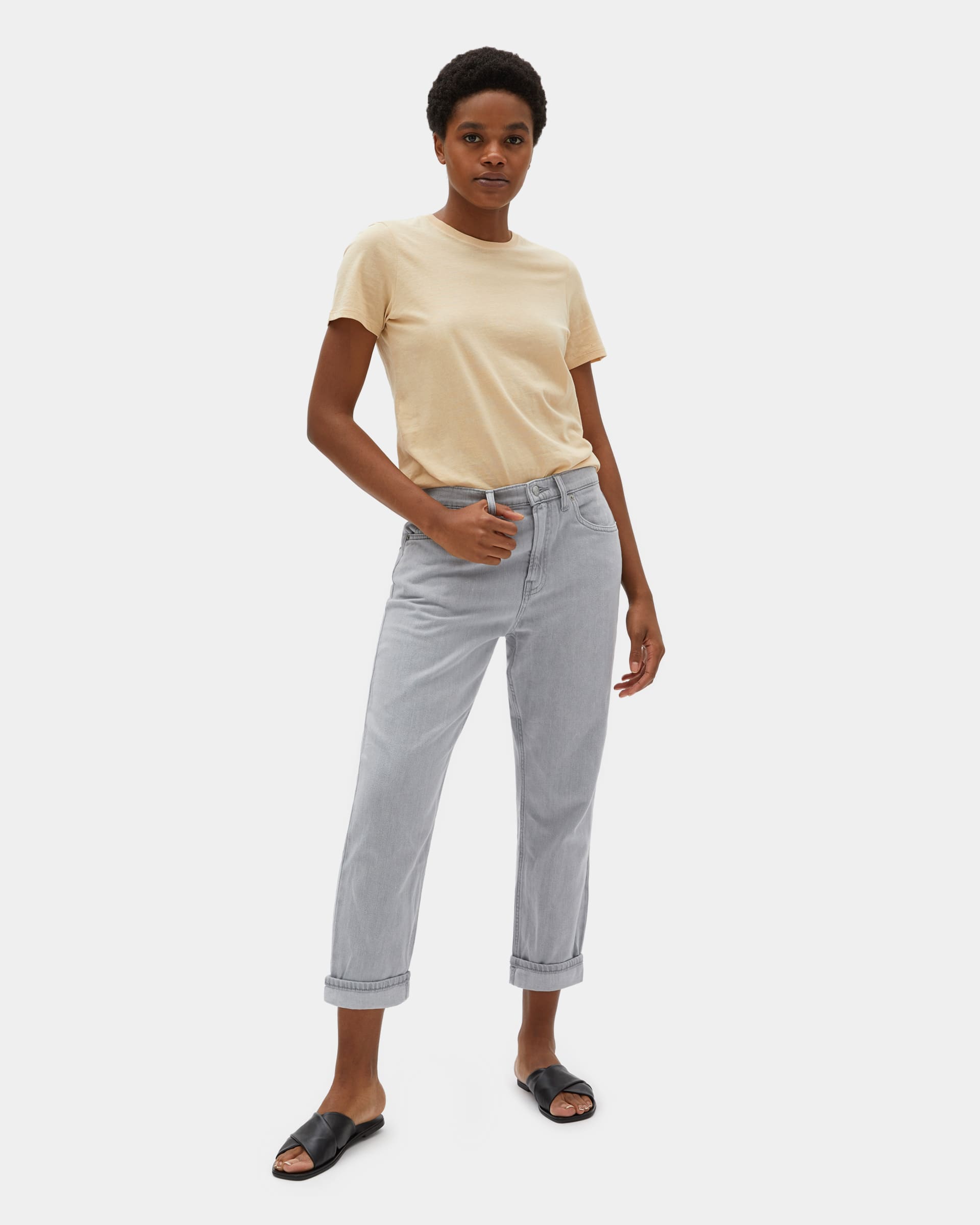 The Super-Soft Relaxed Jean Ash – Everlane