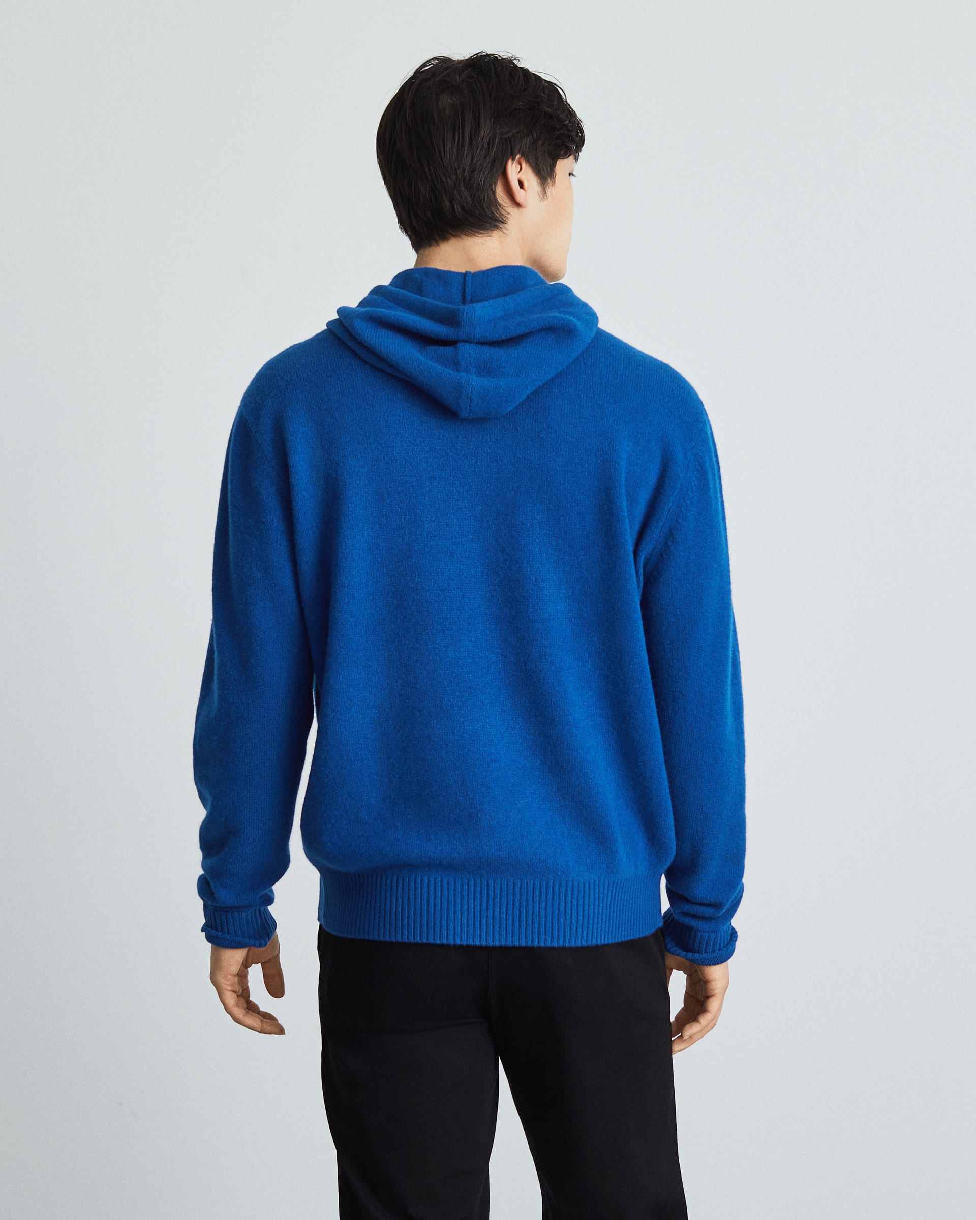 The Felted Merino Hoodie Azure Everlane
