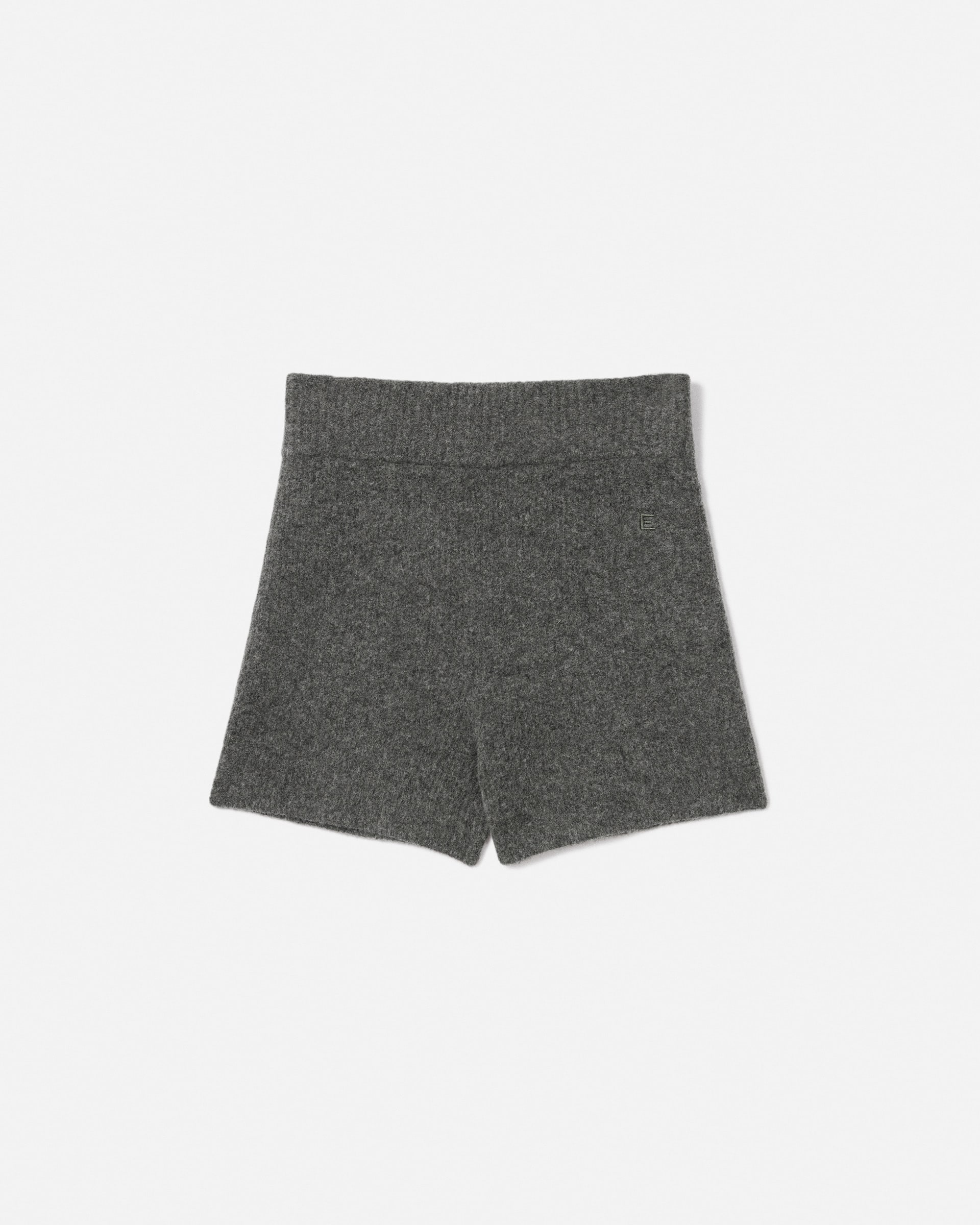 The Cozy-Stretch Short Heathered Charcoal – Everlane