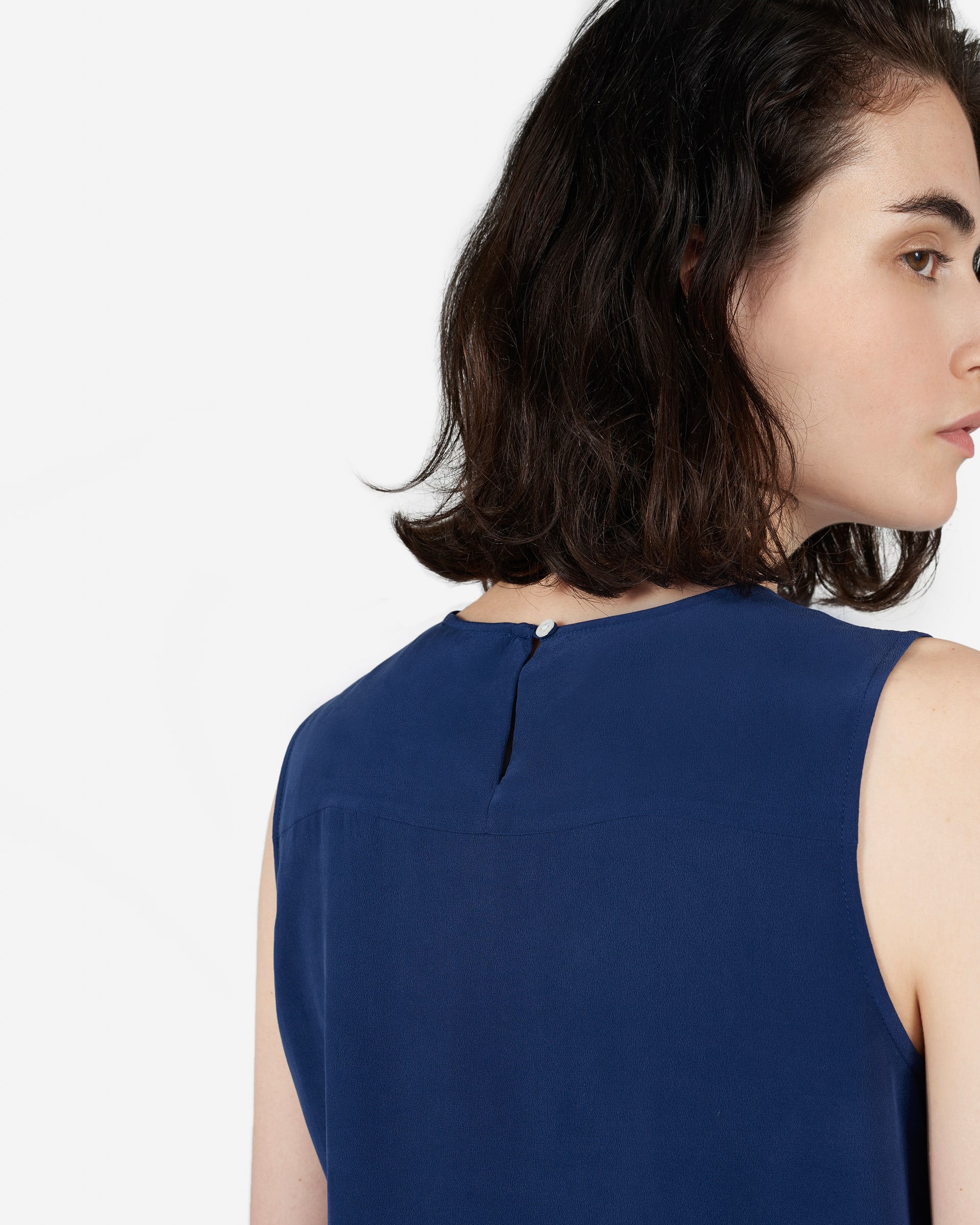 The Silk Shell Royal Blue – Everlane