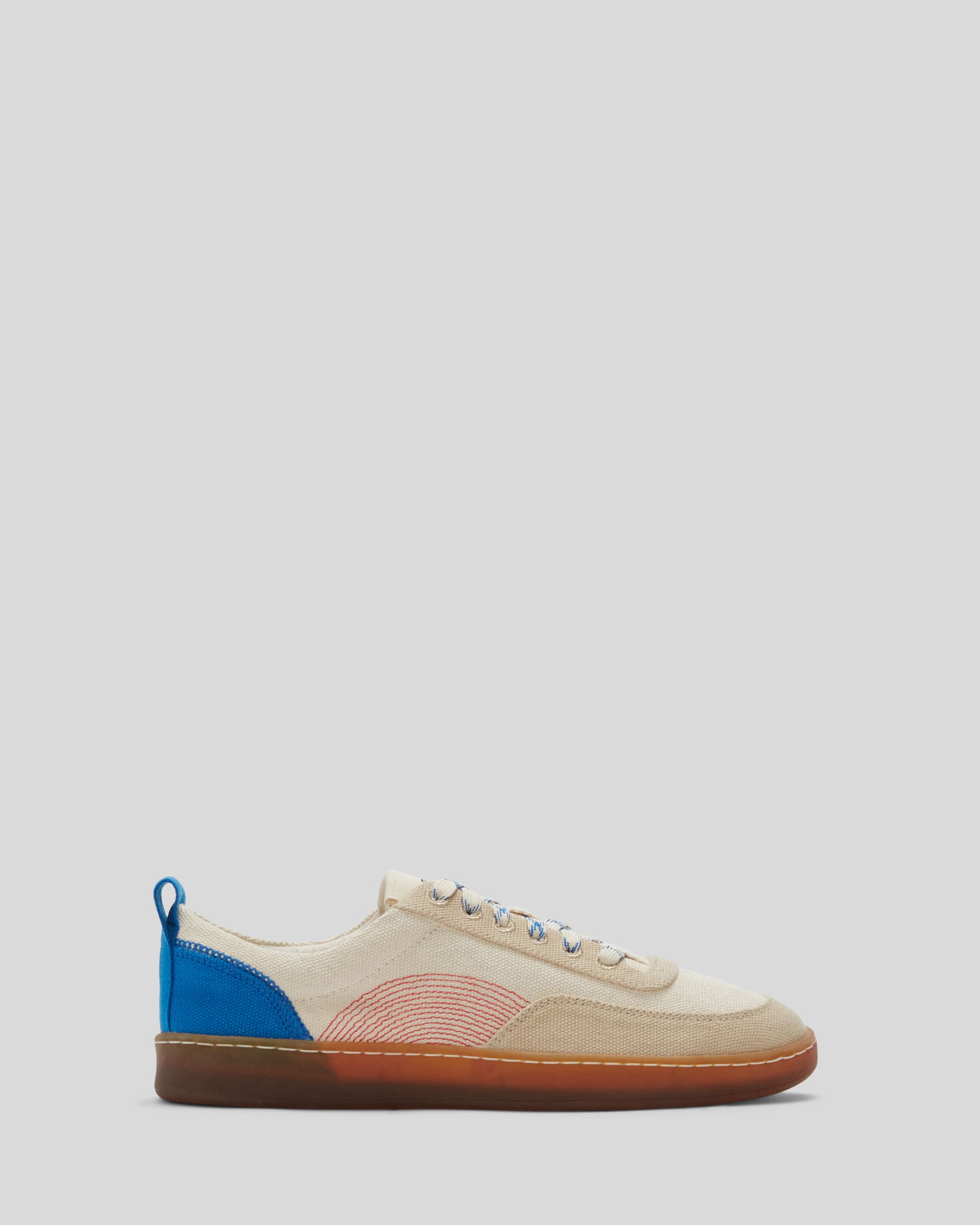 The Tread-Bare Sneaker Canvas / Lapis Blue / Classic Red – Everlane