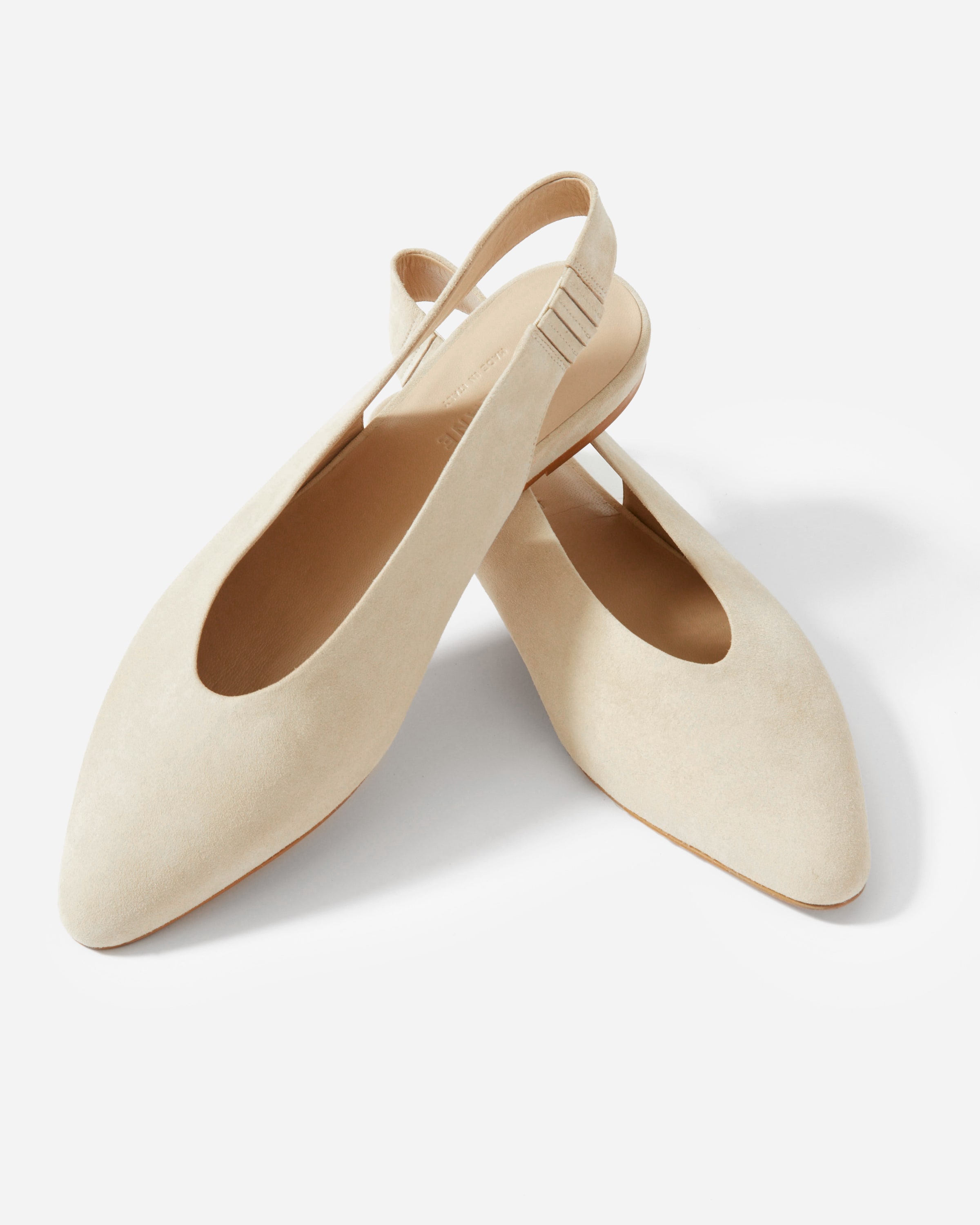 suede slingback