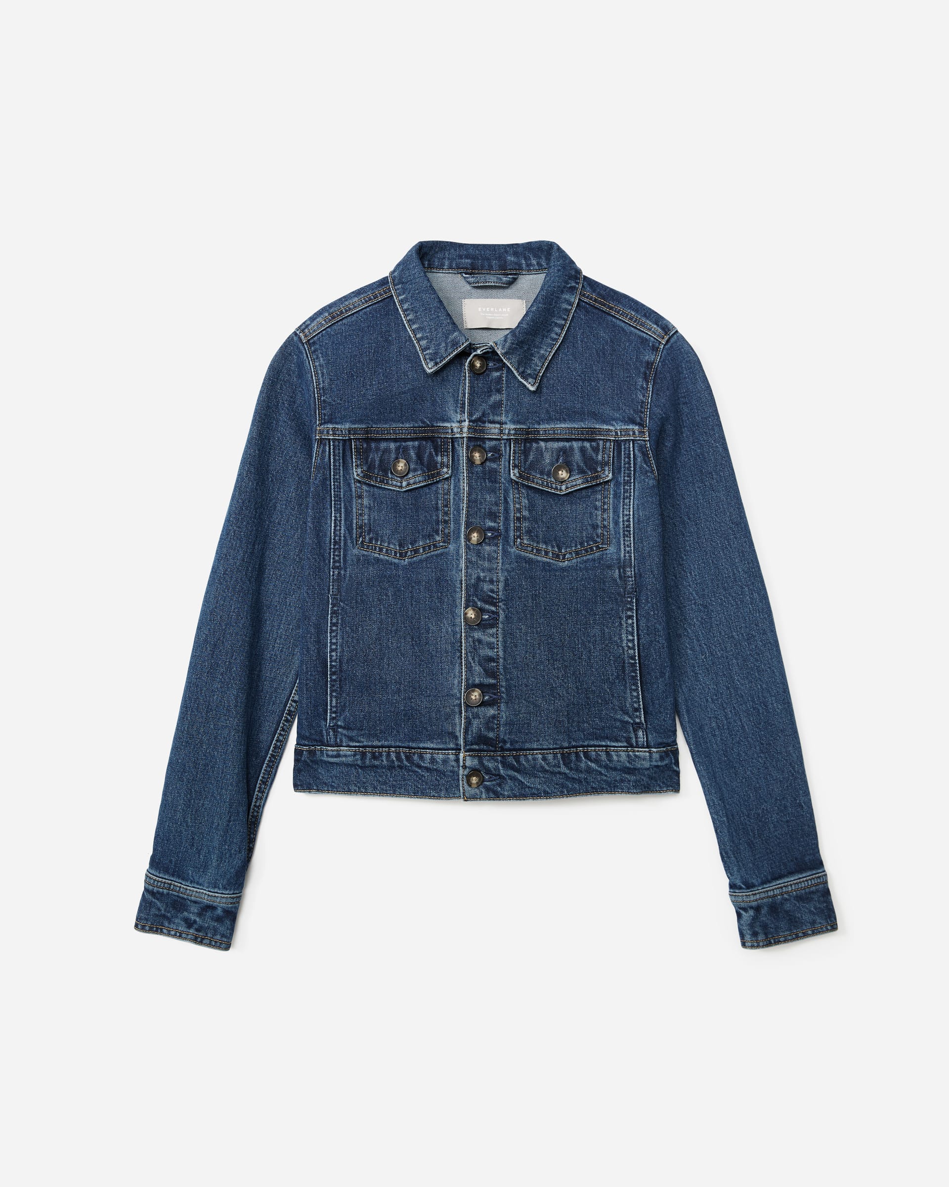 The Modern Jean Jacket Washed Midnight – Everlane