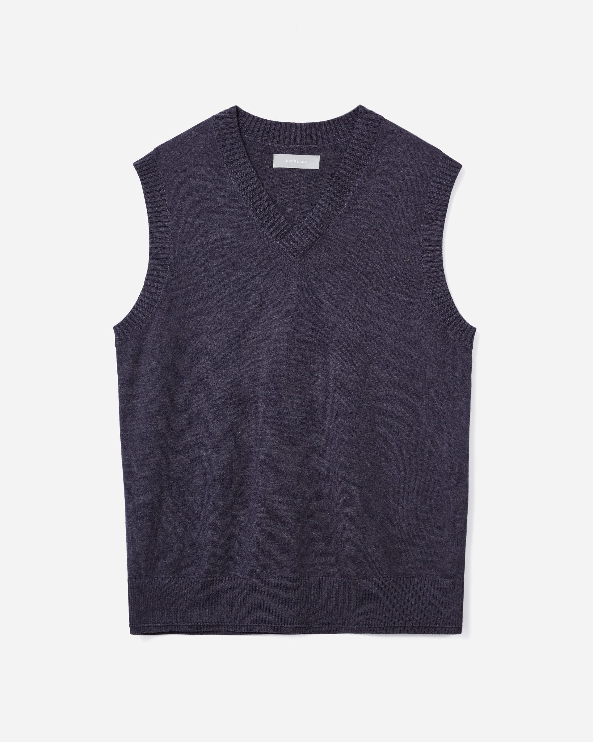 The No-Sweat Sweater Vest Heathered Ash – Everlane