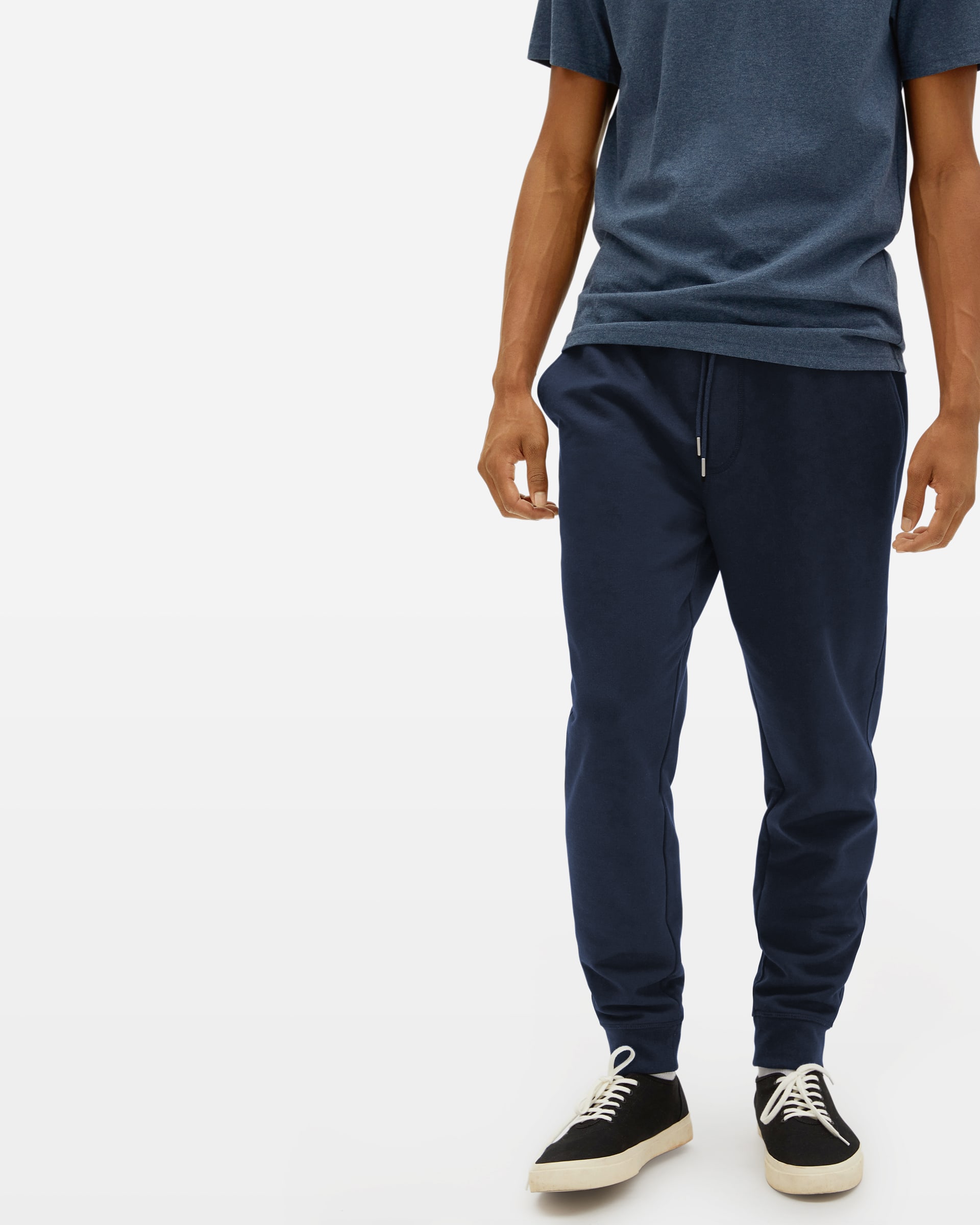 The French Terry Sweatpant | Uniform Navy – Everlane