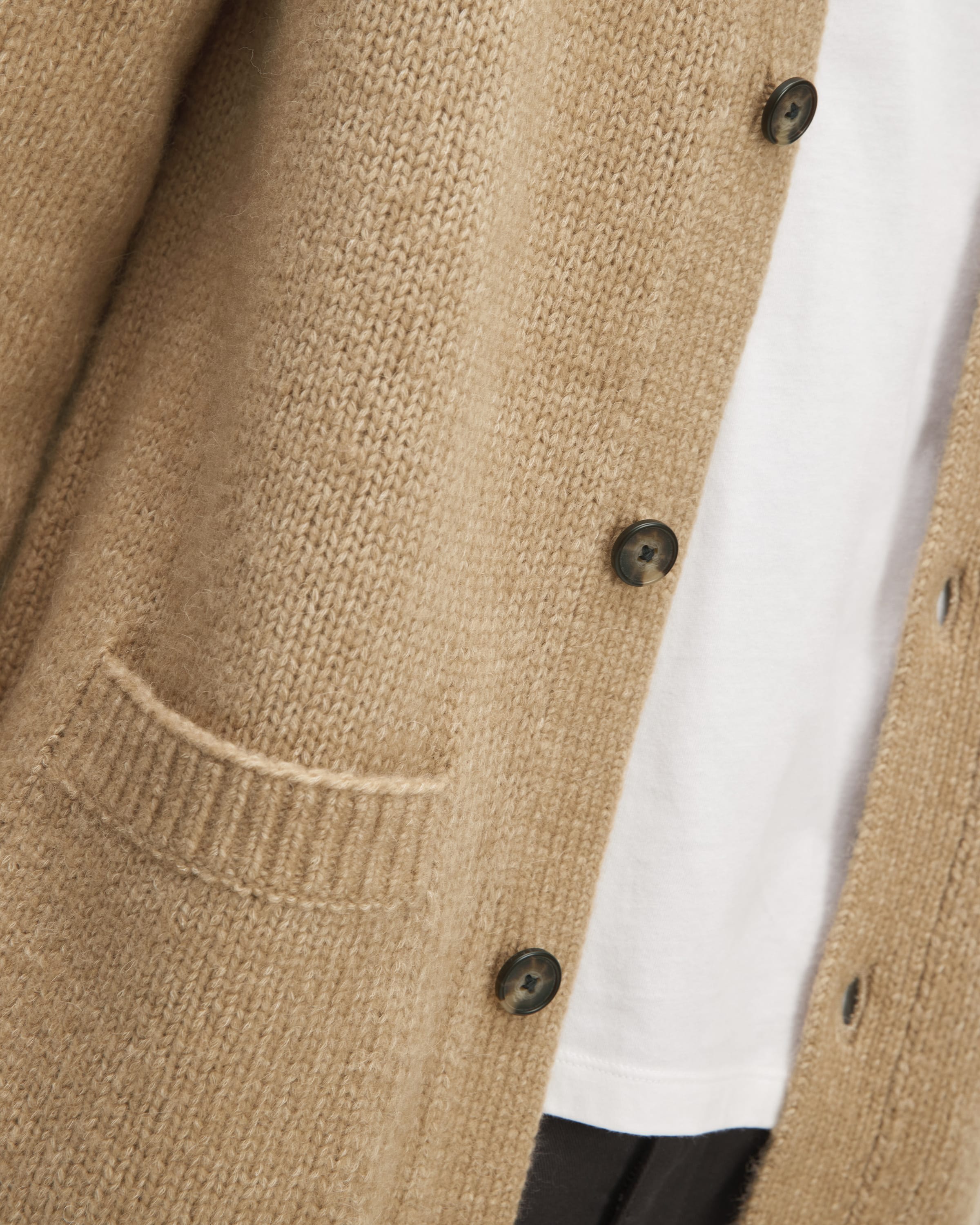 The Cloud Relaxed Cardigan Tiger's Eye Everlane