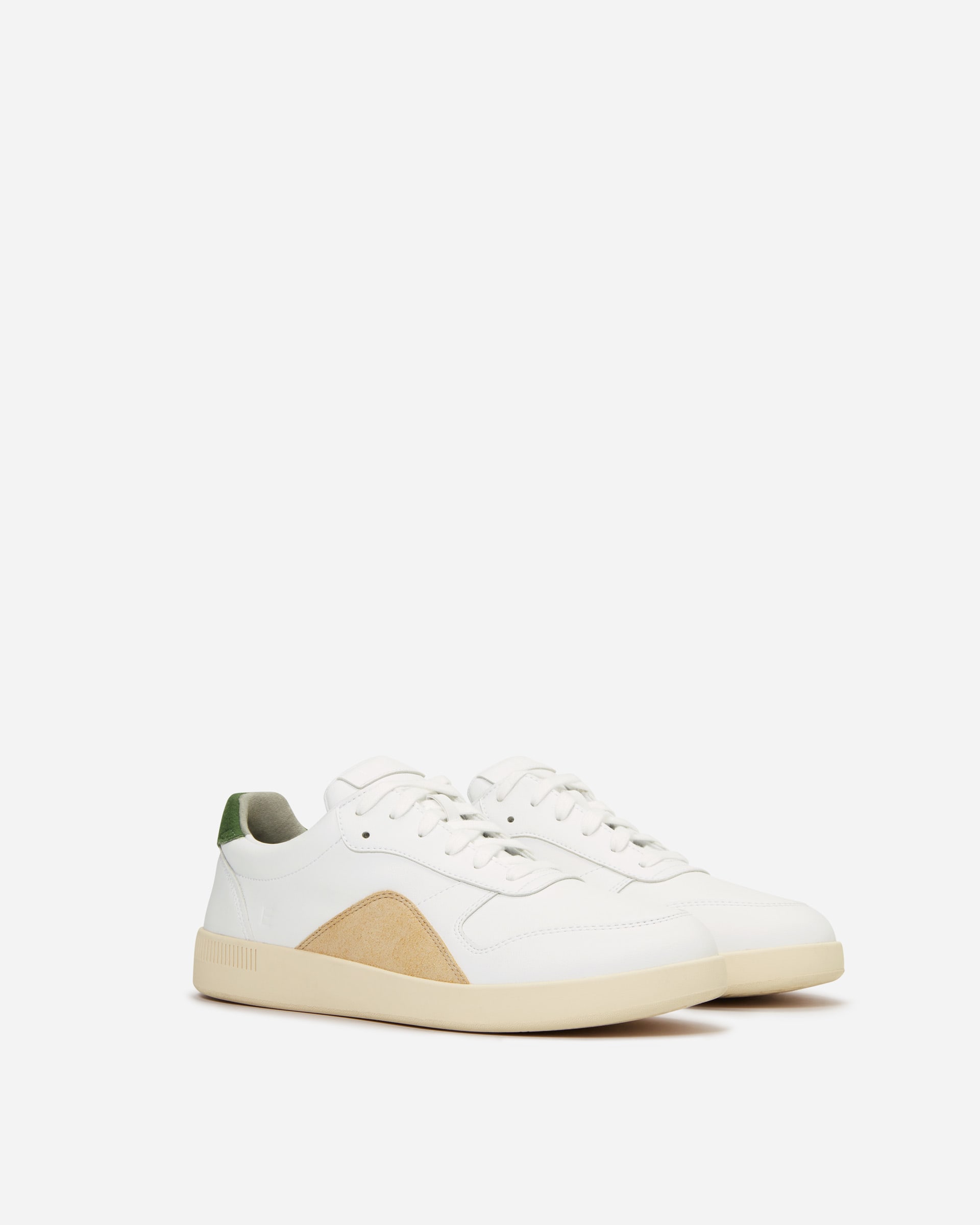 The ReLeather® Court Sneaker Canvas / Green Everlane