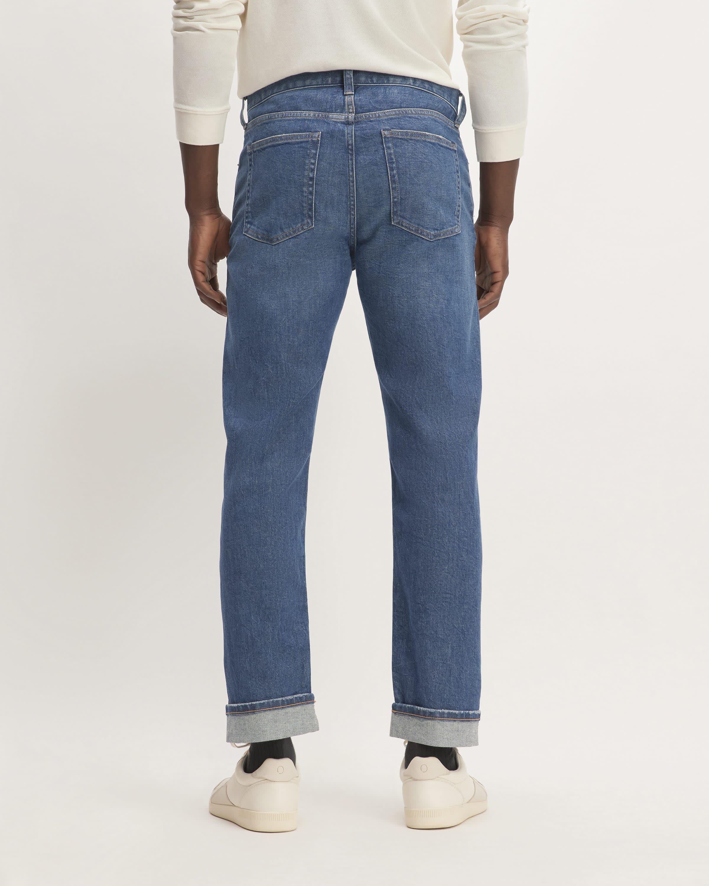 The Selvedge Straight fit Jean Inkwell Blue – Everlane