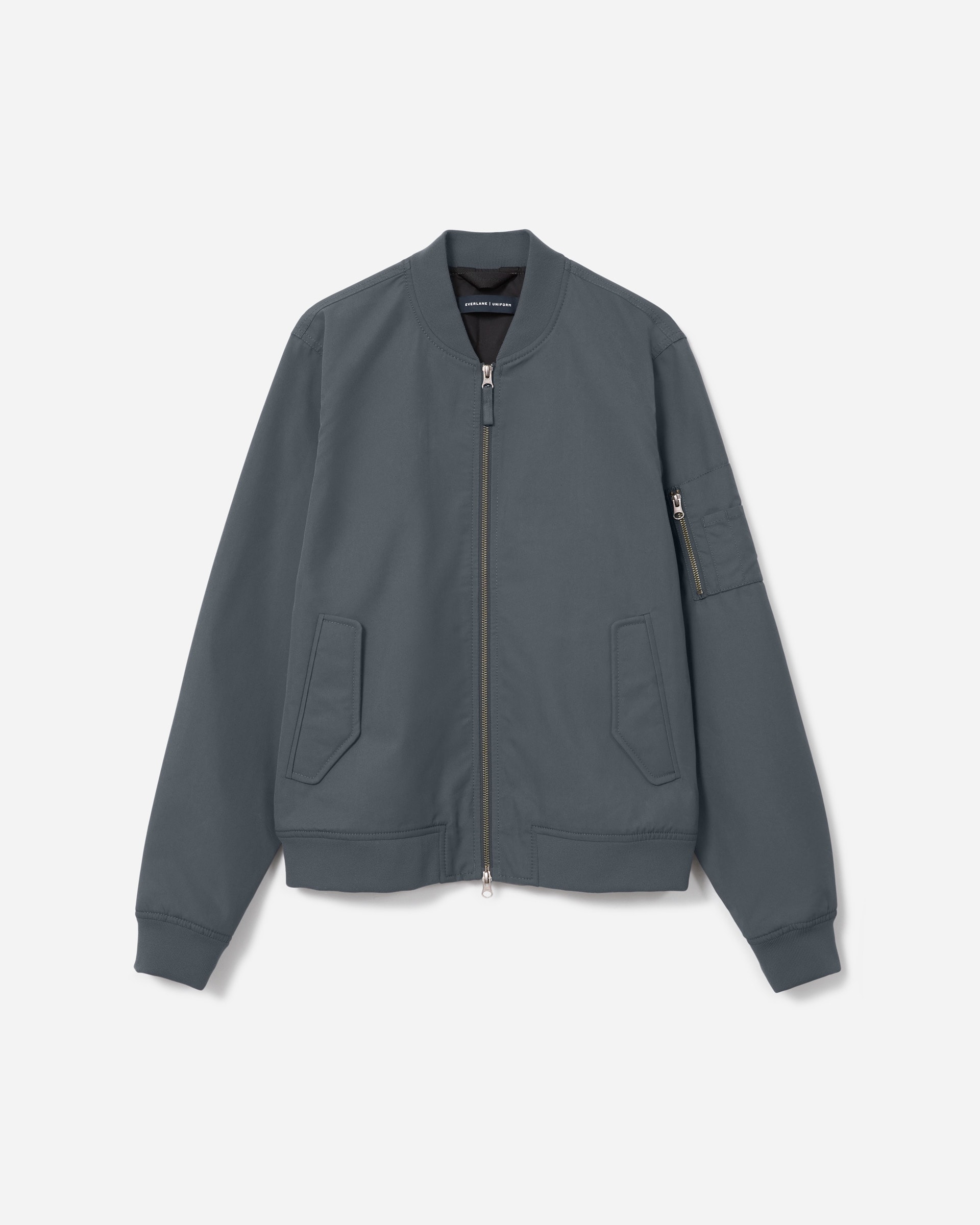 The Bomber Jacket | Uniform Slate – Everlane
