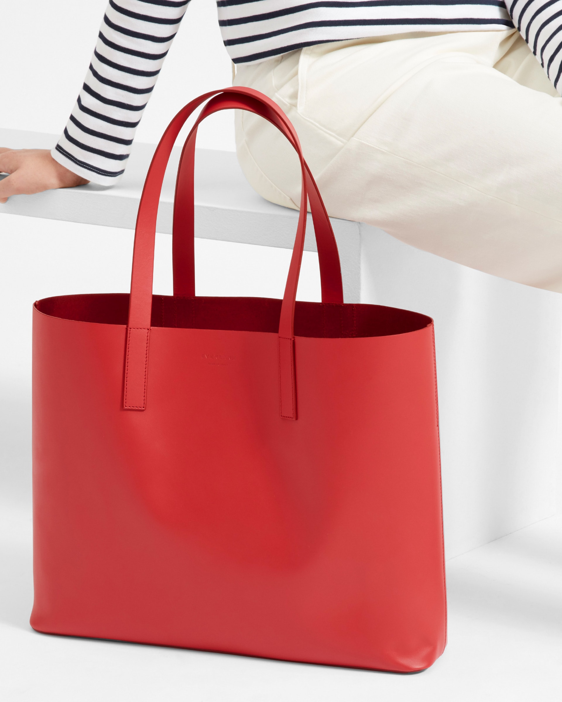 The Day Market Tote Red – Everlane
