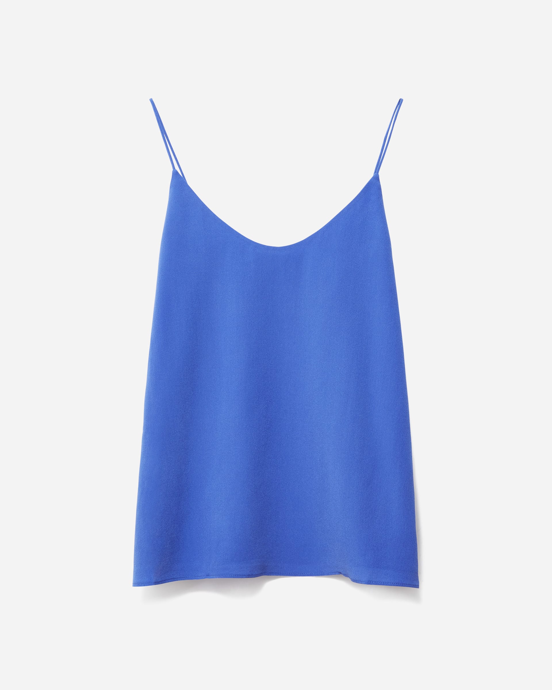 The Clean Silk Cami Royal Blue – Everlane