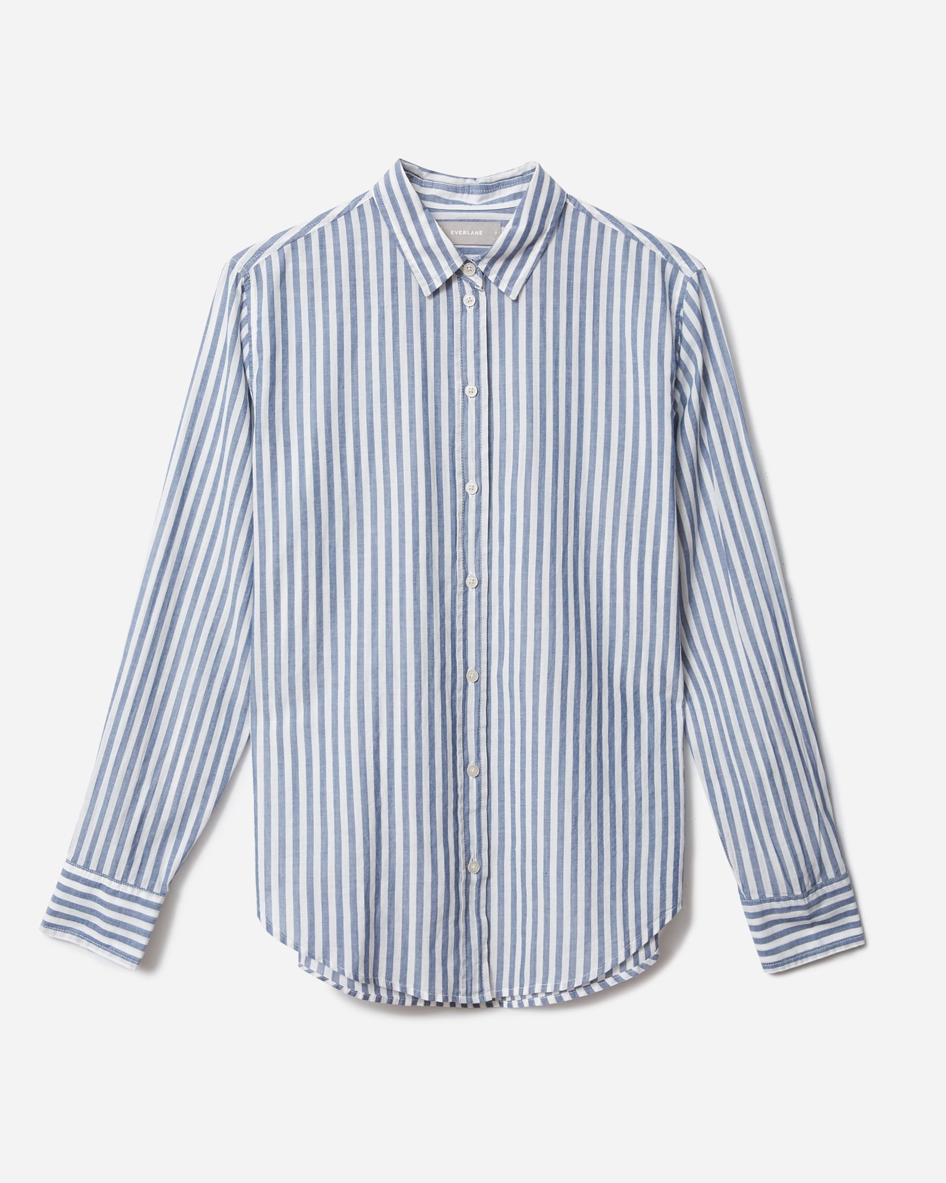 The Relaxed Air Shirt Blue / White Stripe – Everlane