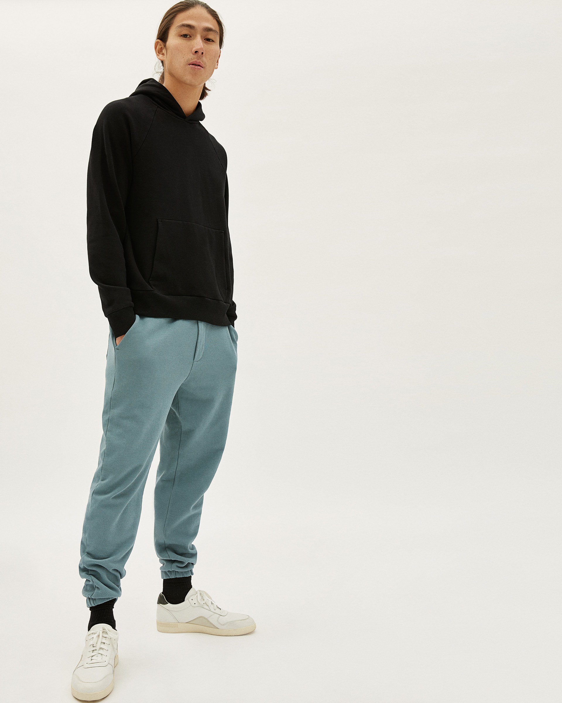 The Track Pant Green Balsam – Everlane
