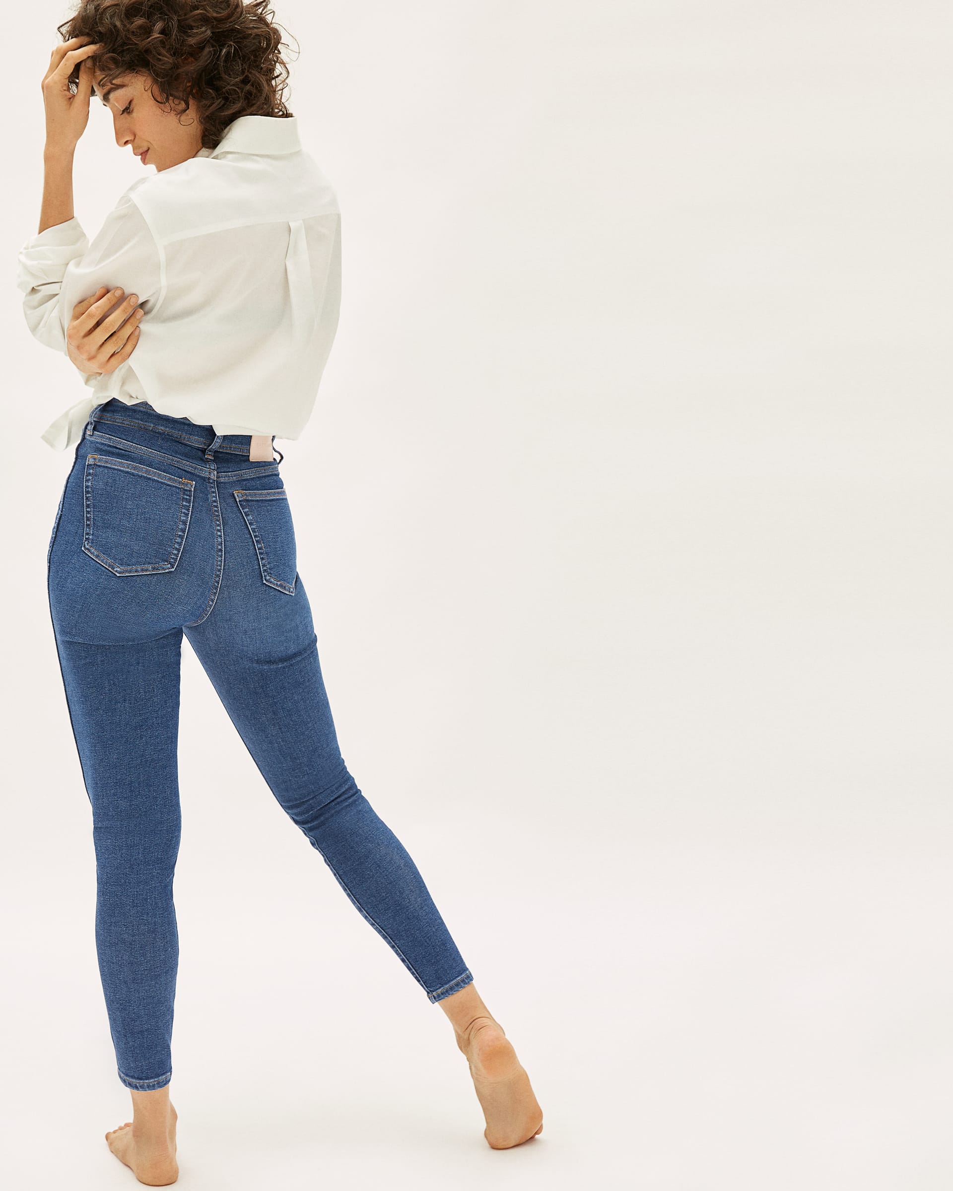 The Way-High® Clean Front Skinny Jean Vintage Blue – Everlane