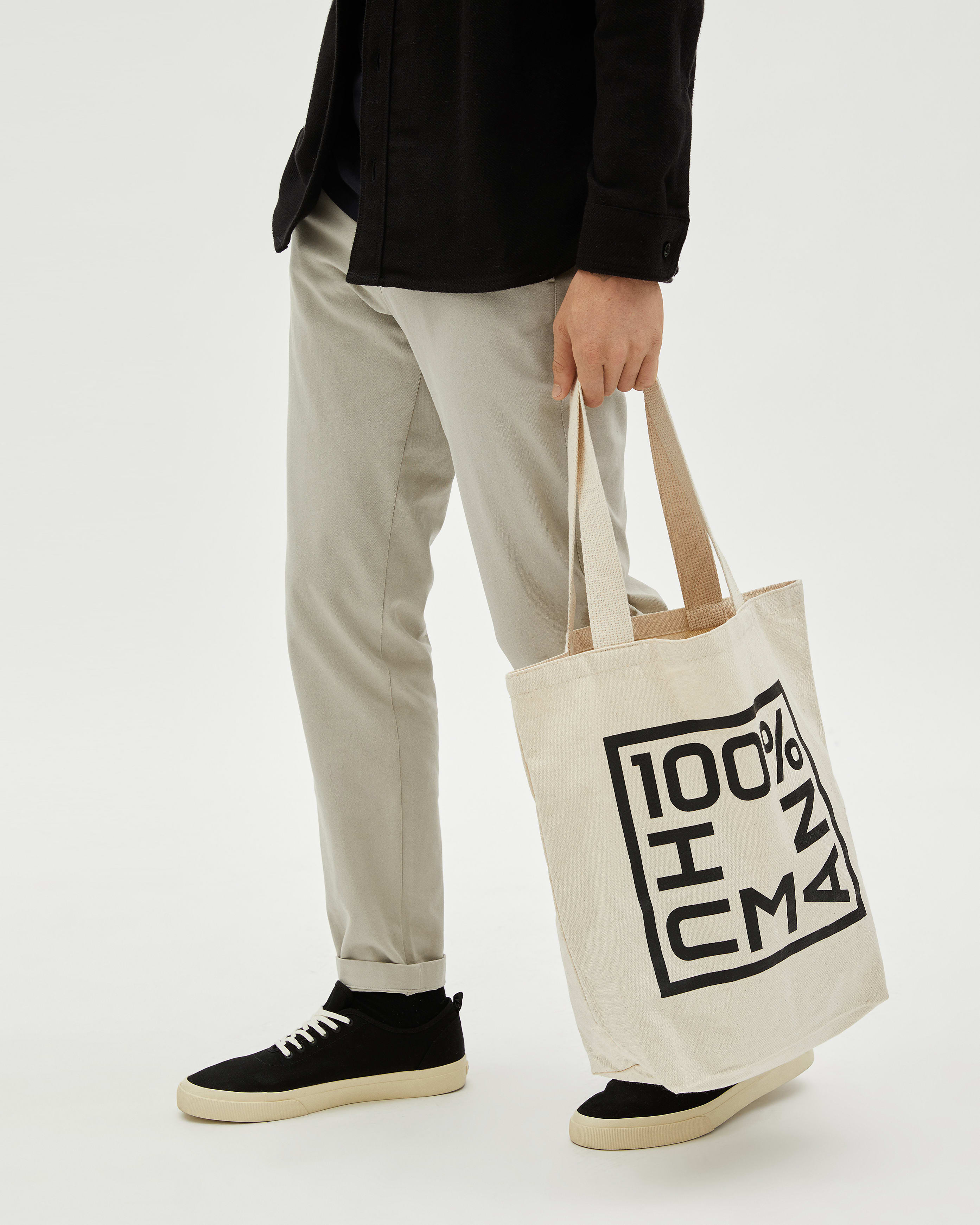 The 100% Human Tote Bag Canvas / Black – Everlane