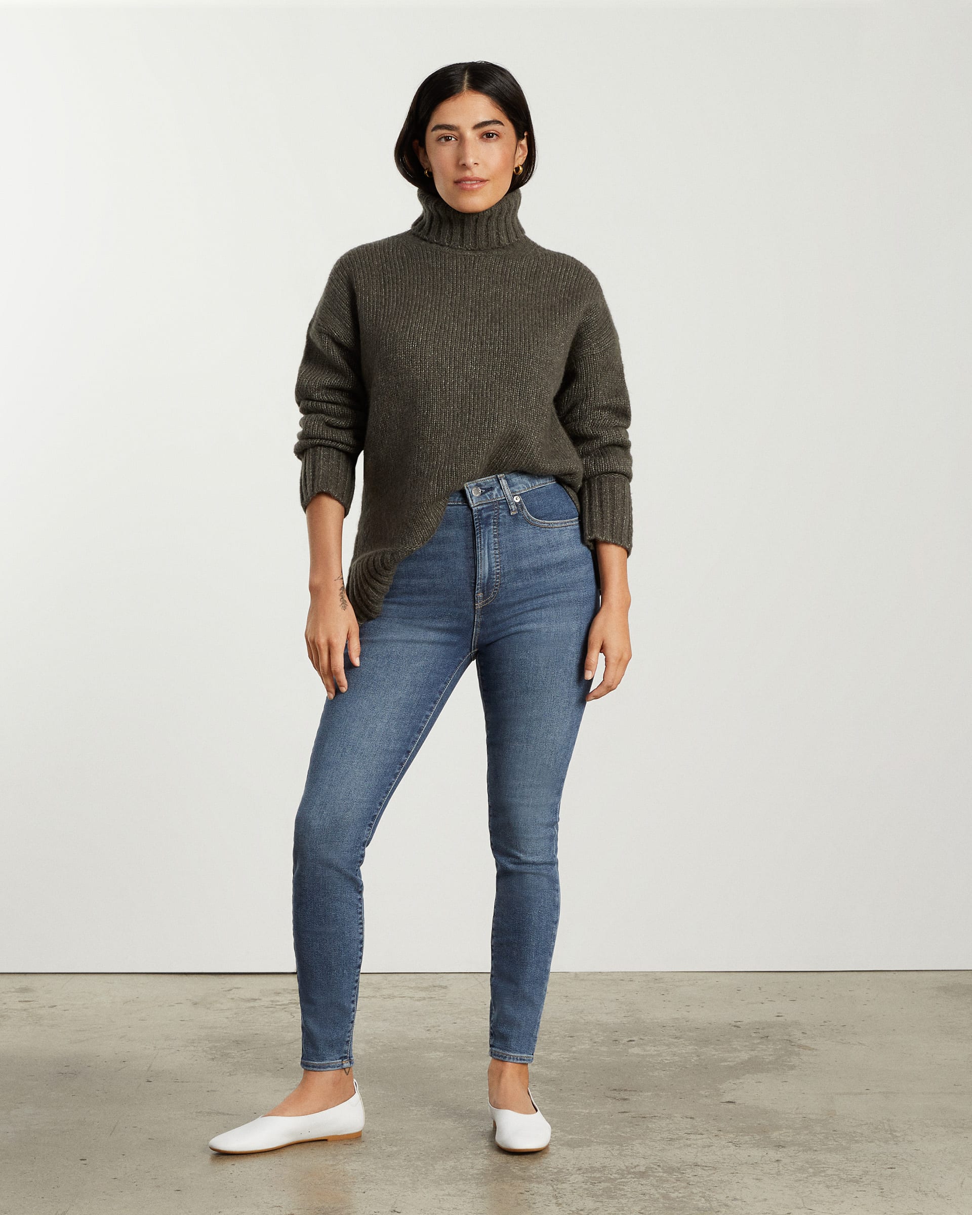 The Way-High® Skinny Jean Authentic Blue – Everlane