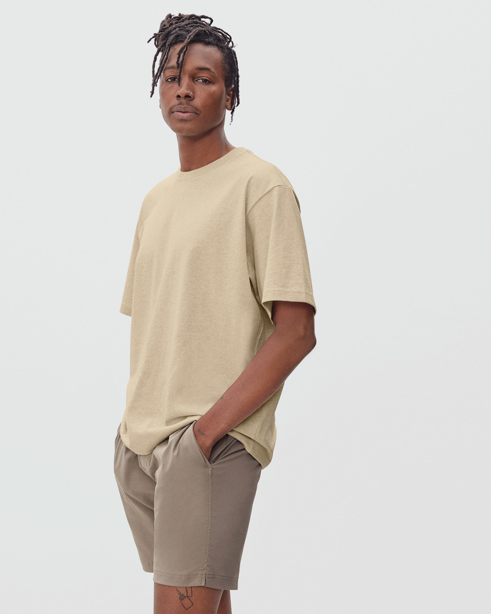 Mens Premium-Weight Relaxed Crew | Uniform T-Shirt by Everlane Product Image