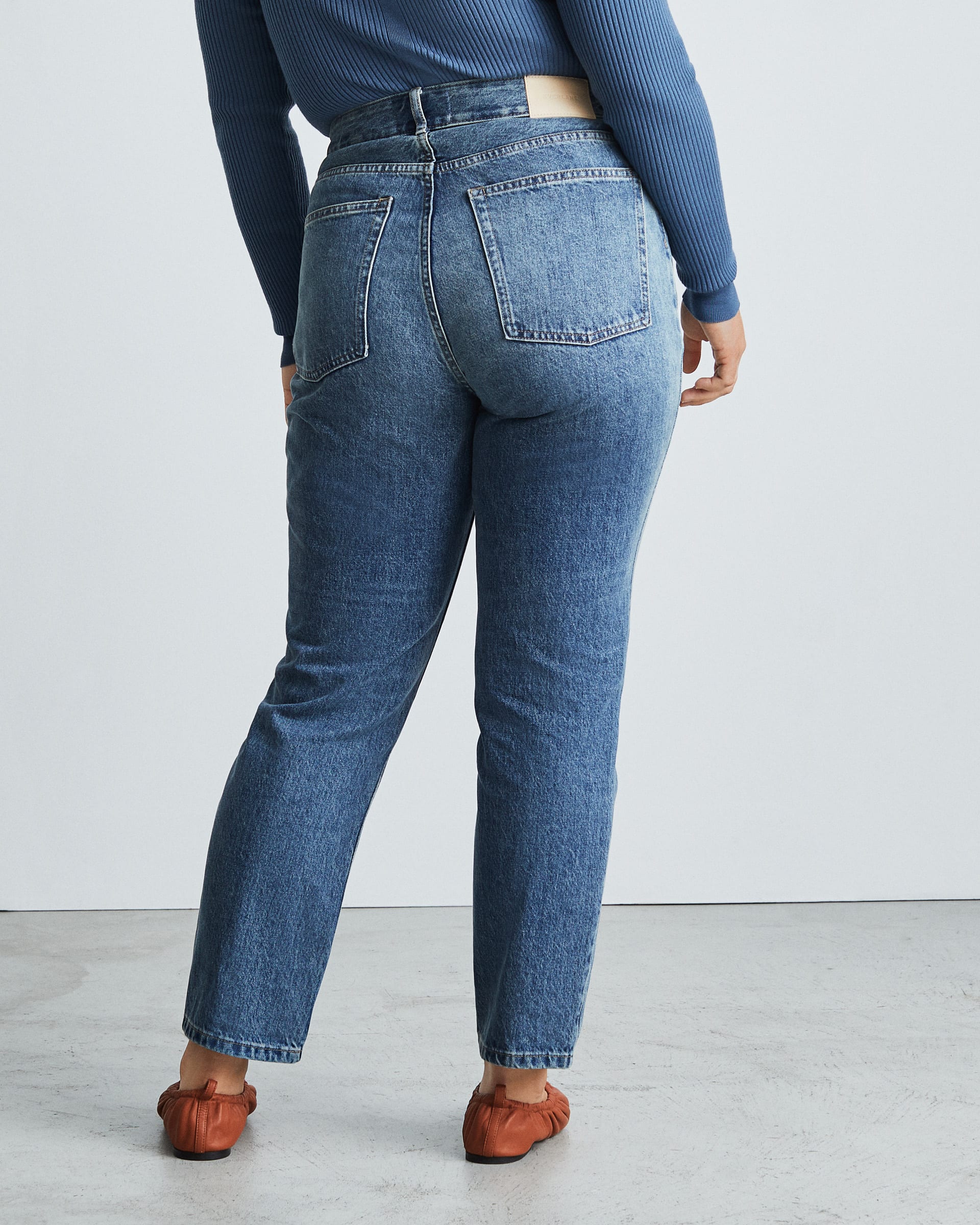 The Curvy ’90s Cheeky® Jean Vintage Mid Blue – Everlane